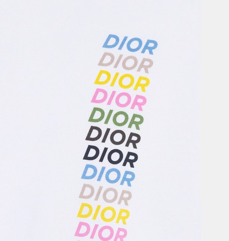 Dior o1w1db11024 Relaxed-Fit T-Shirt in White Size US S / EU 44-46 / 1 - 3 Thumbnail