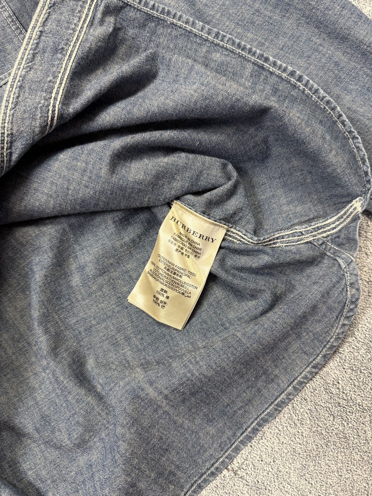 Burberry Burberry Brit Shirt Button Up Size US M / EU 48-50 / 2 - 8 Thumbnail