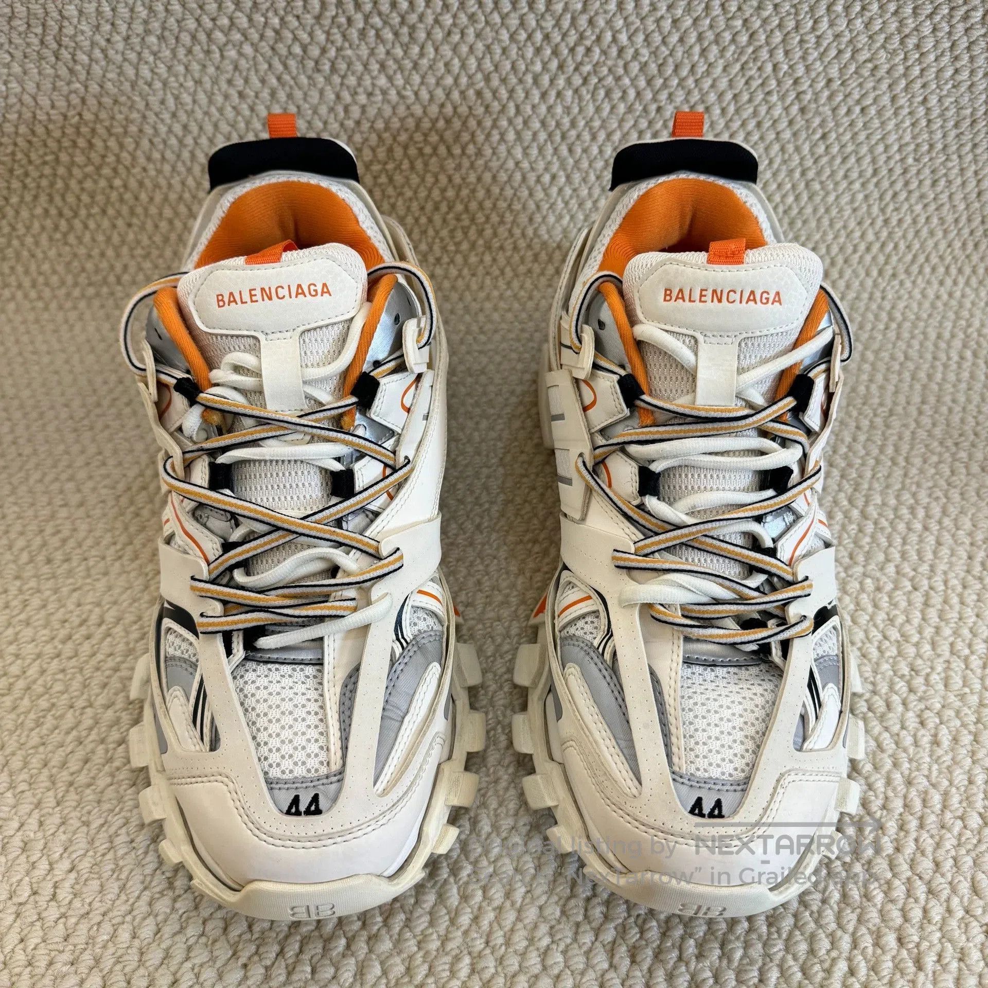 Balenciaga balenciaga track low-top sneakers for men. Size US 10 / EU 43 - 2 Thumbnail