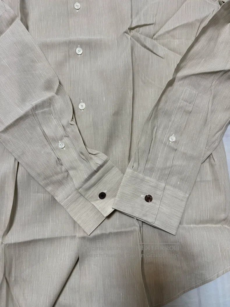 Hermes Hermes size 39 Linen shirt, 75% linen + 25% cotton. Size US M / EU 48-50 / 2 - 9 Thumbnail