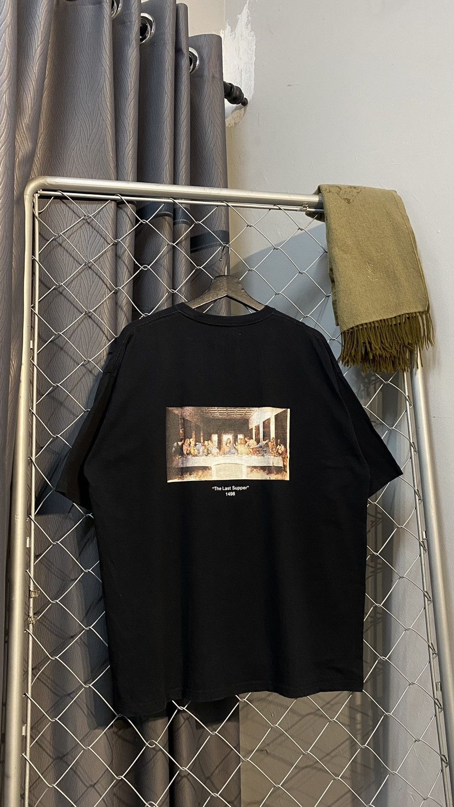 Japanese Brand × Vintage THE LAST SUPER 1498 LEONARDO DA VINCI BLACK TSHIRT LARGE Size US L / EU 52-54 / 3 - 2 Thumbnail