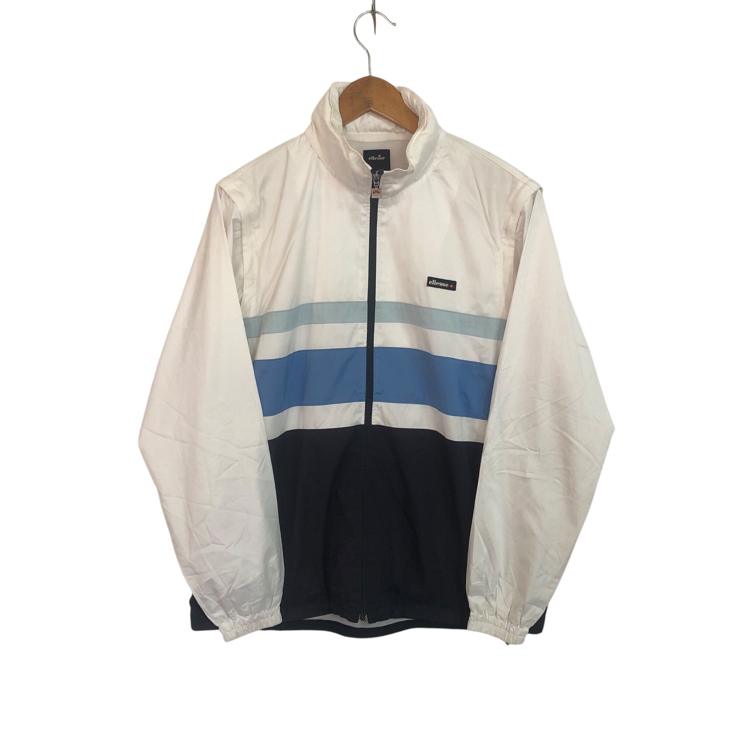 Ellesse Vintage Ellesse Windbreaker Jacket Running Large Size Size US L / EU 52-54 / 3 - 1 Thumbnail