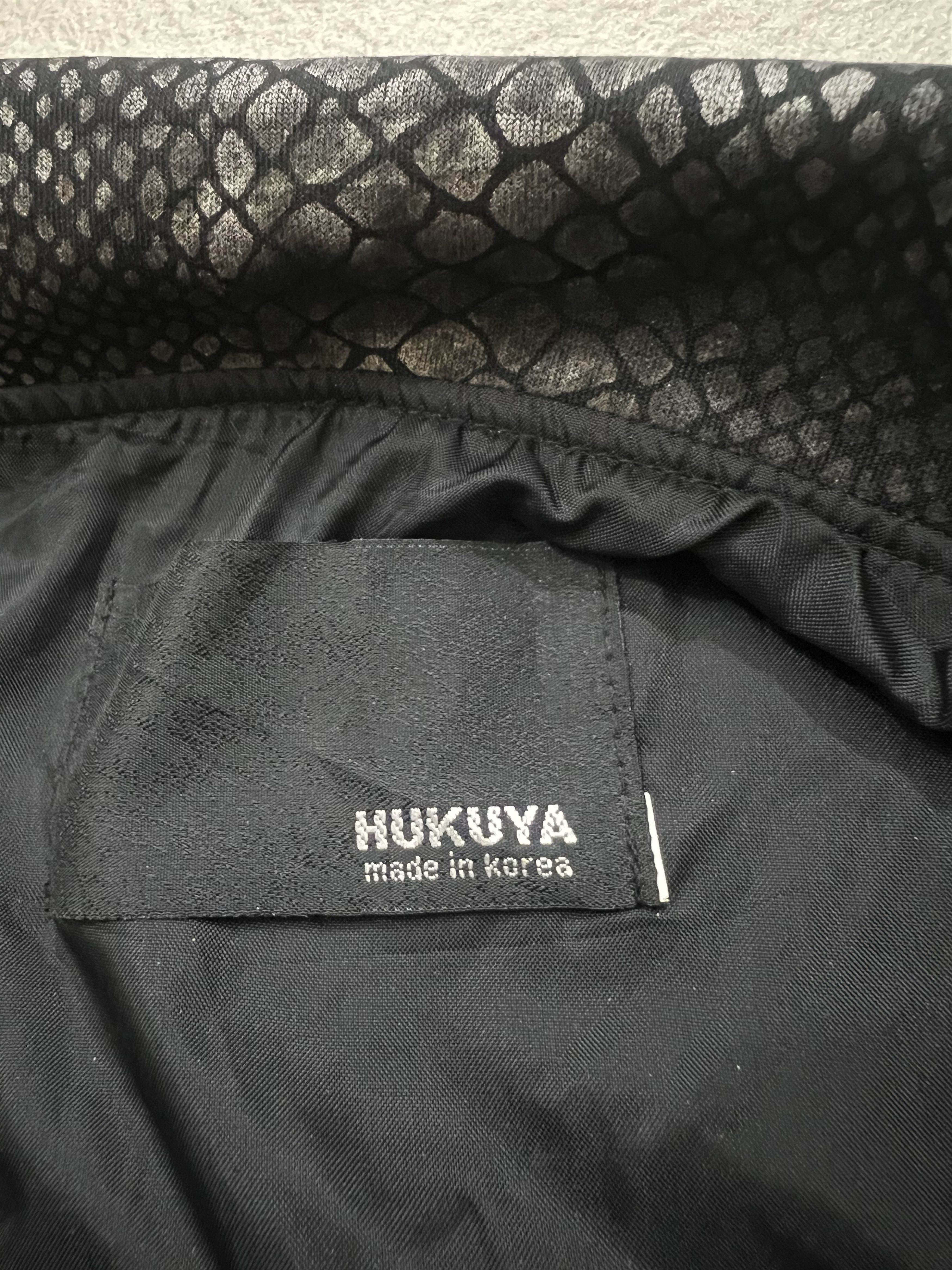 Japanese Brand 2000s Y's Snake Phyton Wax Asymmetric Biker y2k Lgb Ifsix Size US S / EU 44-46 / 1 - 5 Thumbnail