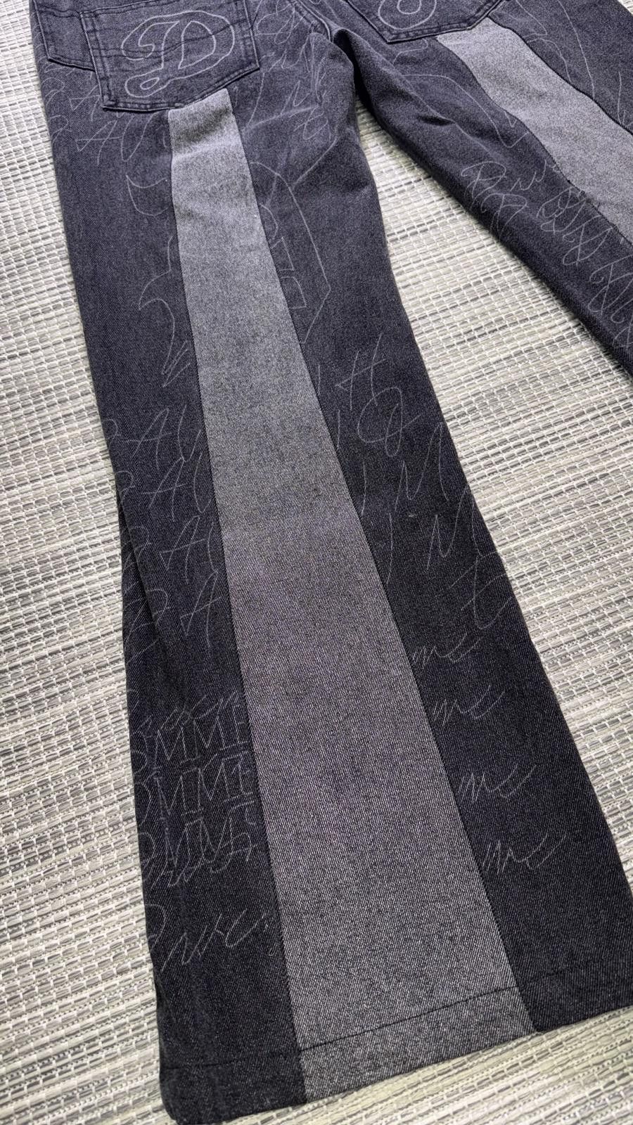 Daven Homme Graffiti Denim Pants