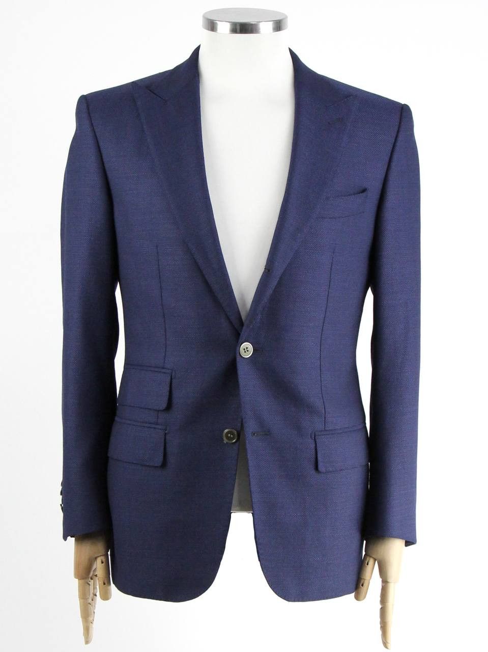 Suitsupply SUITSUPPLY Blue wool jacket Size 48R - 1 Thumbnail
