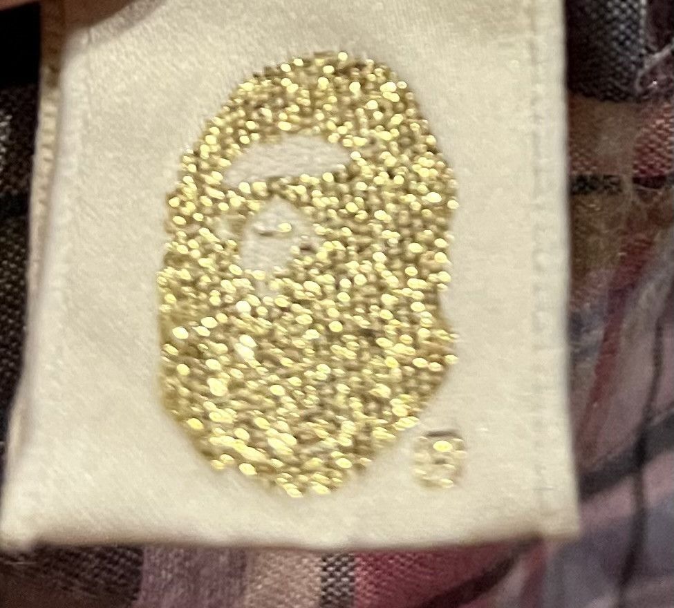 Bape Bape logo button up shirt Size XS / US 0-2 / IT 36-38 - 6 Thumbnail