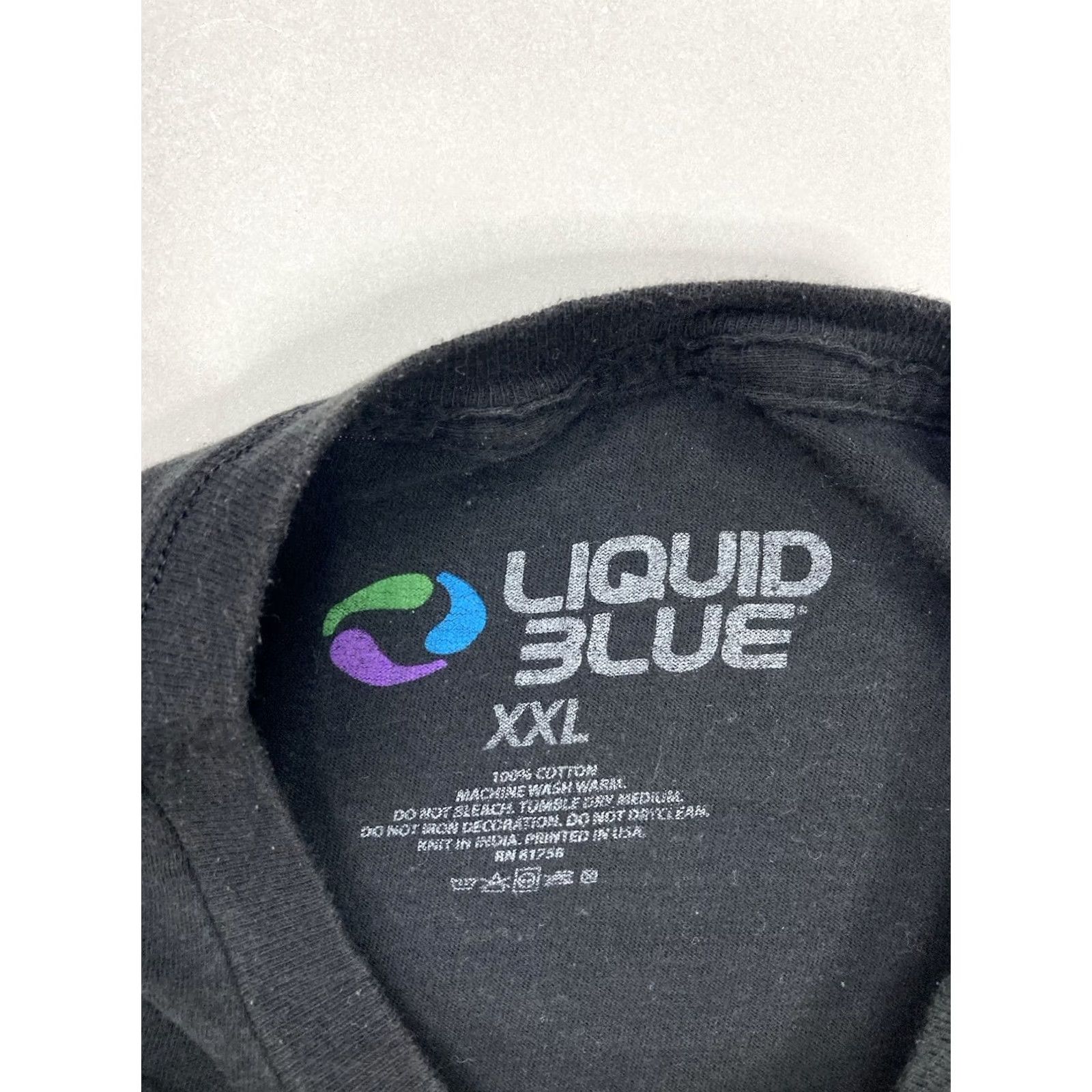 Liquid Blue VINTAGE Liquid Blue Pink Floyd The Dark Side Of The Moon Graphic T-shirt Men XXL Black Size US XXL / EU 58 / 5 - 4 Thumbnail
