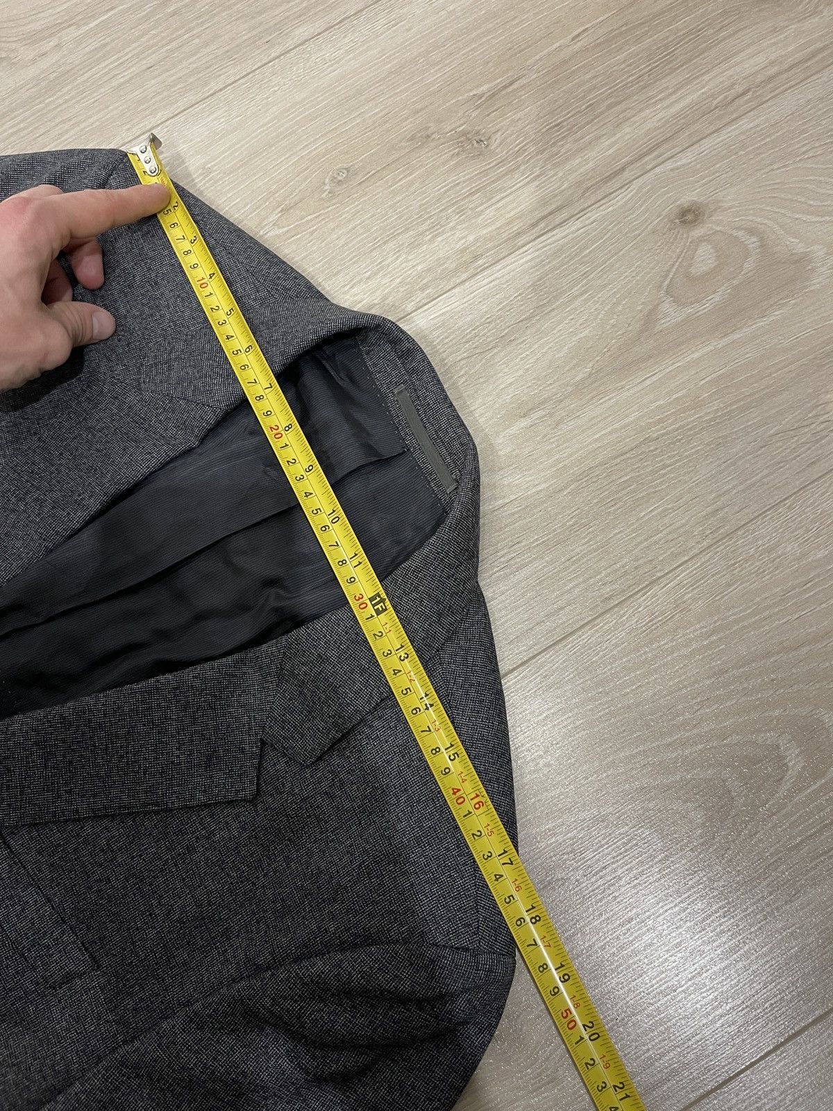 Hugo Boss Hugo boss blazer mens gray classic jacket sport coat 40R Size 40R - 13 Thumbnail