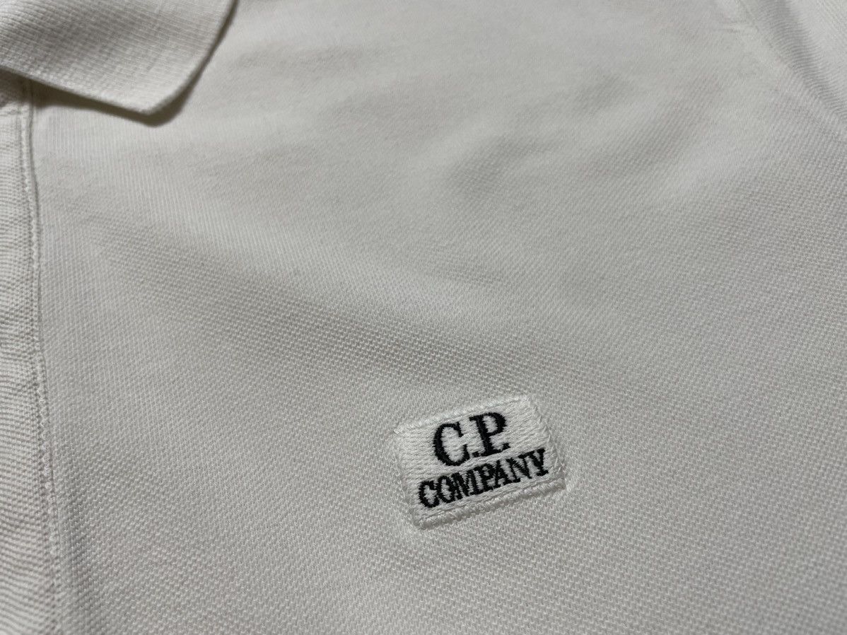 C.P. Company Vintage Polo Shirt C.P Company White Casual Size US XL / EU 56 / 4 - 5 Thumbnail
