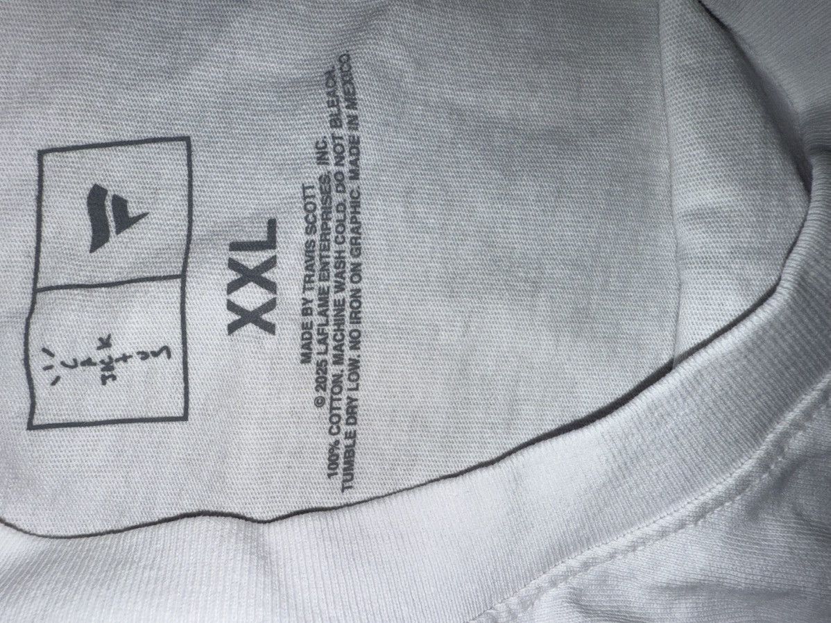 Travis Scott Travis Scott Fanatics Fest Tee Size US XXL / EU 58 / 5 - 3 Thumbnail