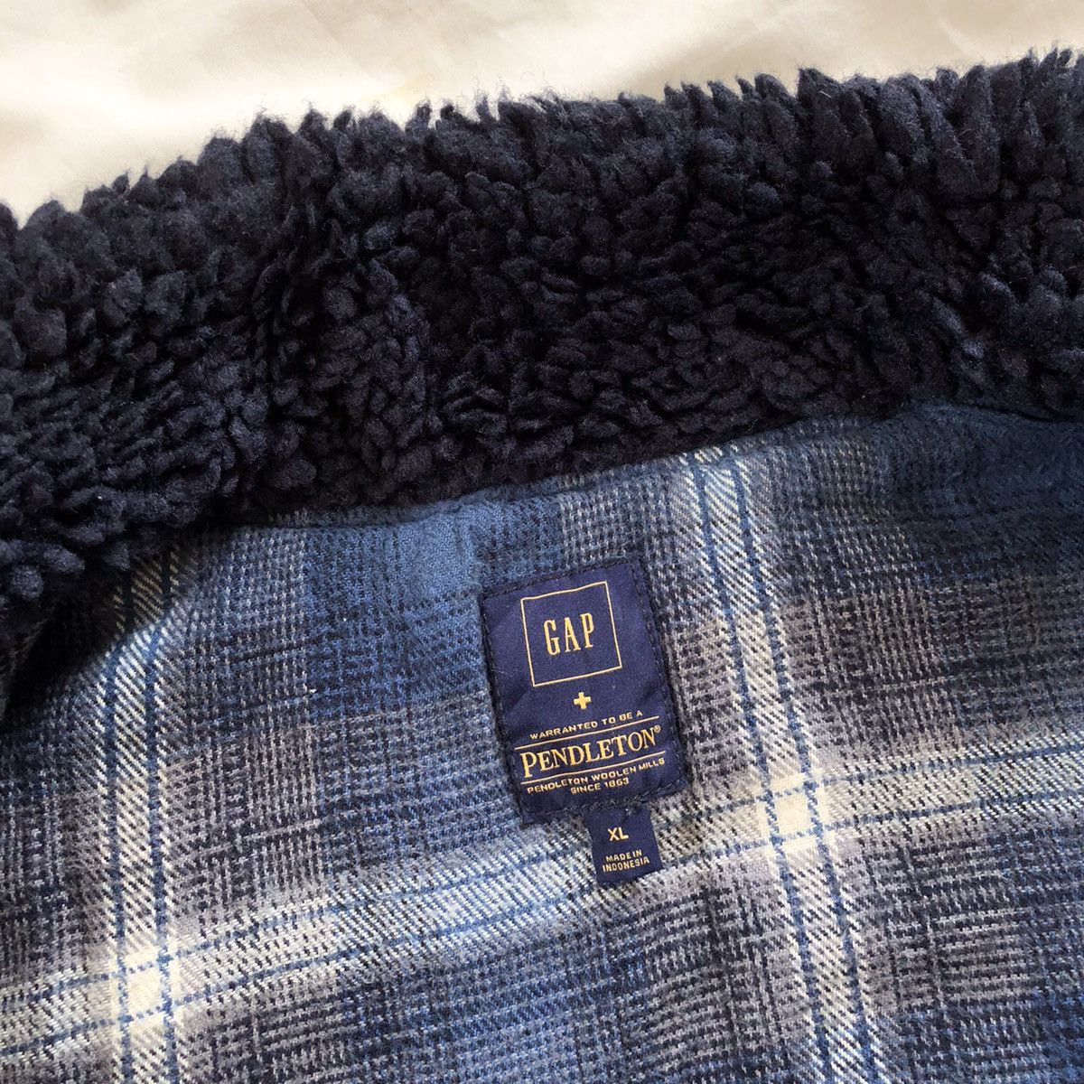 Gap × Pendleton × Western Rise GAP x PENDLETON Puffer Wool Vest Size US XL / EU 56 / 4 - 9 Thumbnail