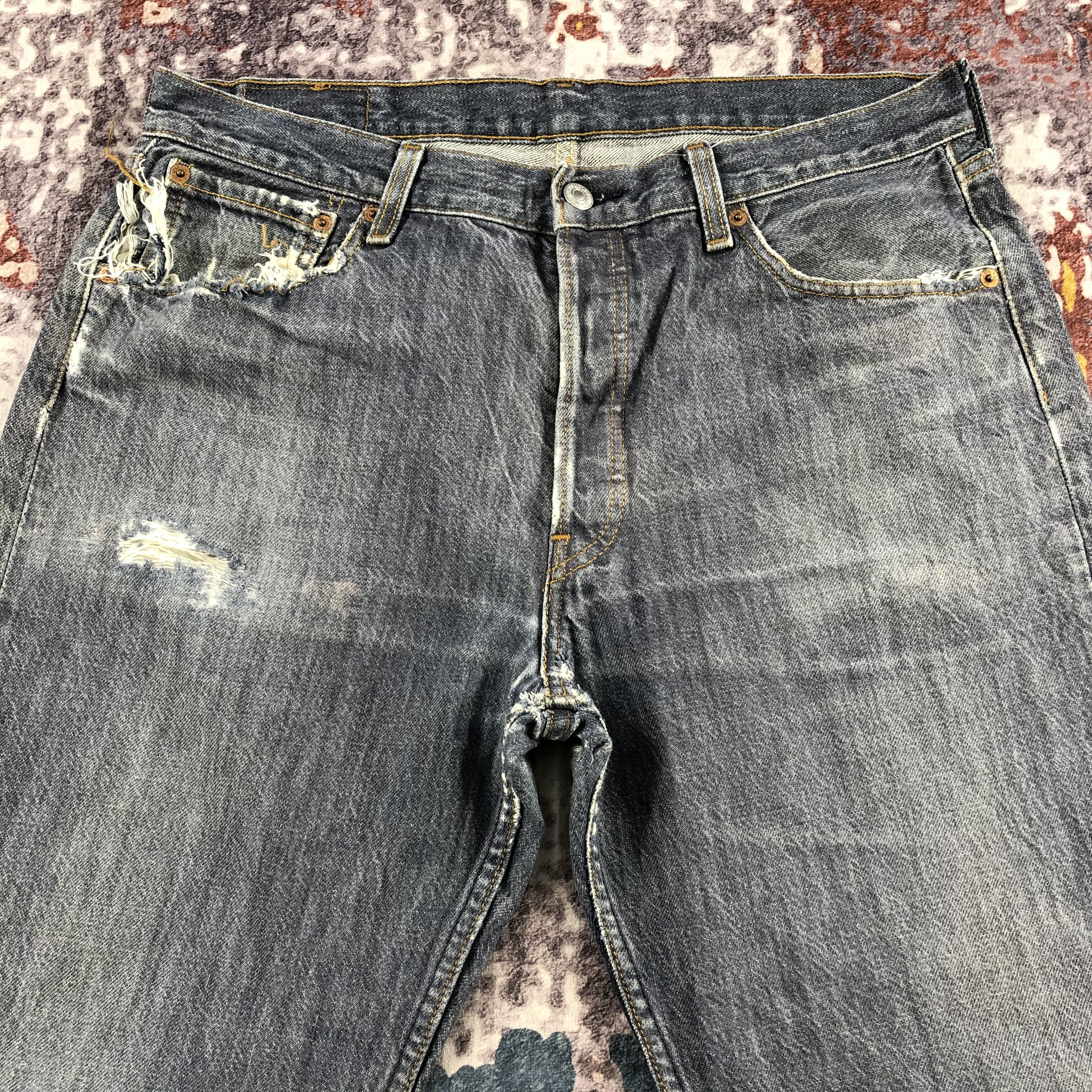 Levi's Vintage Levis 501 Jeans-JM2634 Size US 34 / EU 50 - 3 Thumbnail