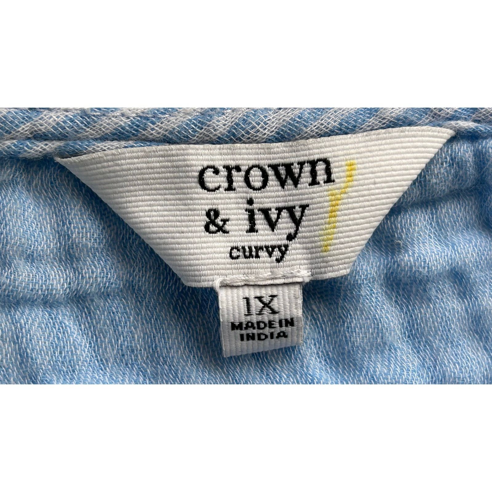 Other Crown & Ivy | Boho Peasant Blouse V-Neck Bell Sleeve | 1X Size XL / US 12-14 / IT 48-50 - 3 Thumbnail