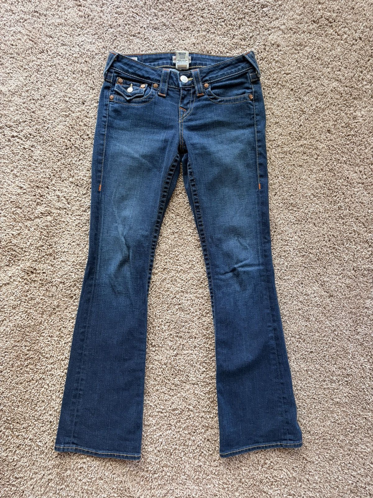 True Religion True Religion Jeans Navy Blue Size 27" / US 4 / IT 40 - 1 Thumbnail