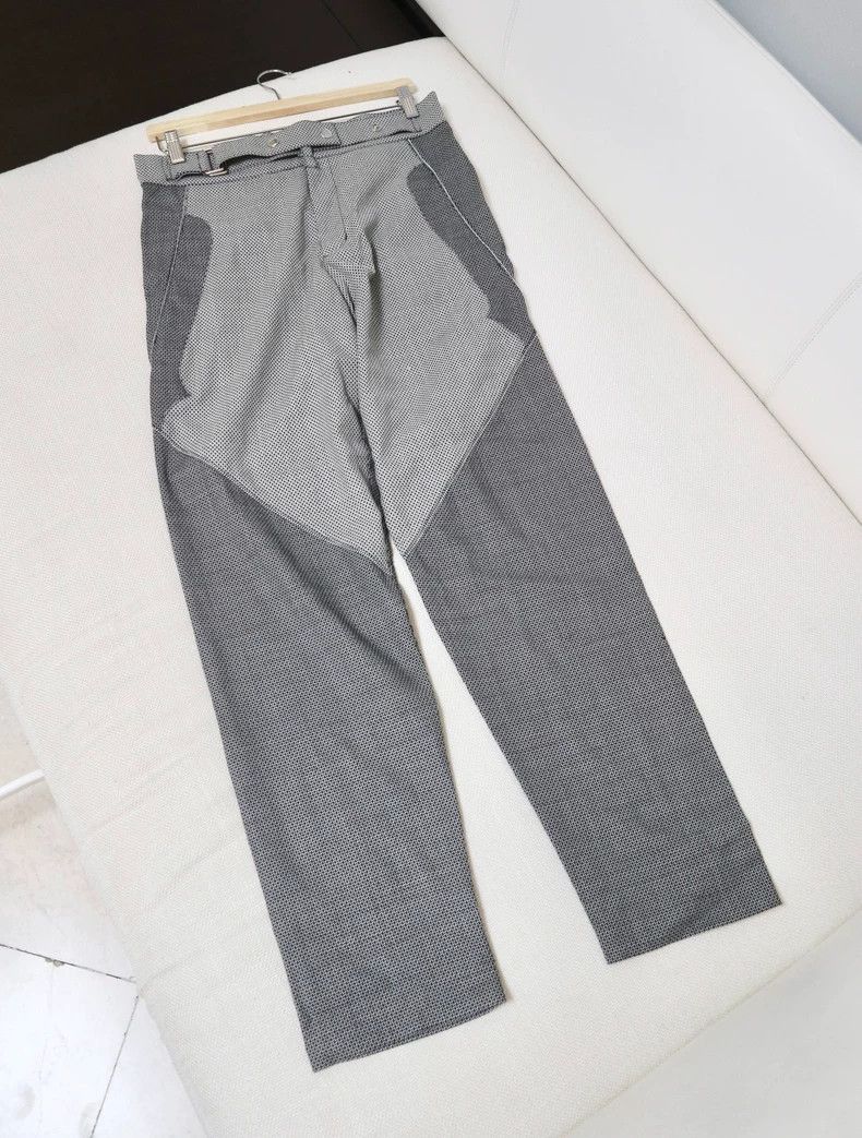 Kiko Kostadinov KIKO KOSTADINOV Midnight Stripe Rex Trousers Size US 27 - 8 Thumbnail