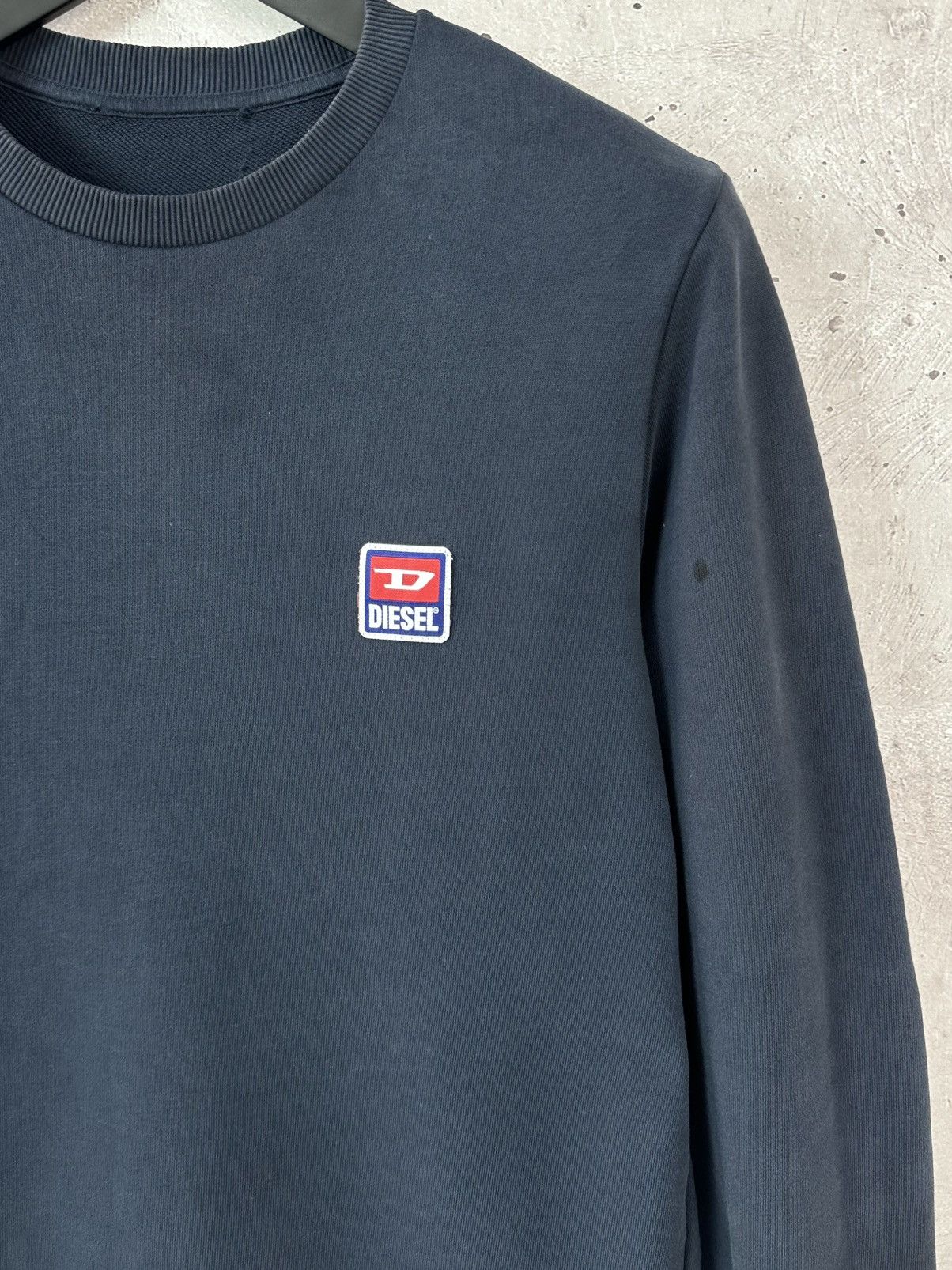 Diesel Vintage Diesel Logo Navy Sweatshirt Size US M / EU 48-50 / 2 - 4 Thumbnail