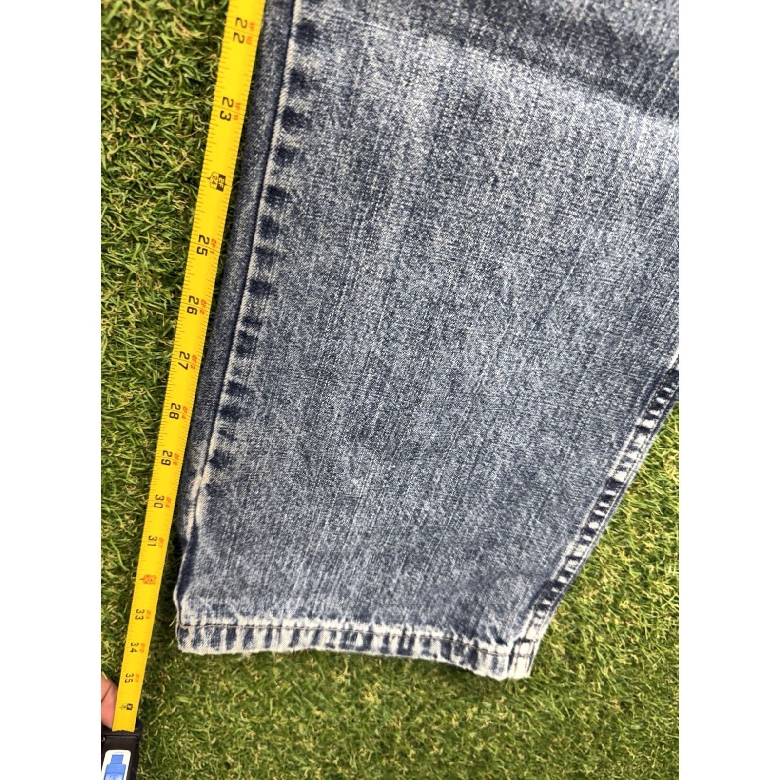 Old Navy VINTAGE Old Navy Jeans Mens 34 Long Painter Carpenter Denim Straight Leg 90s Grunge Hip Hop Blue 5-Pocket Mens Jeans Size US 34 / EU 50 - 6 Thumbnail