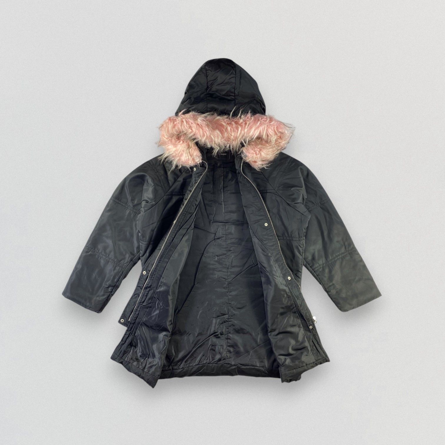 Japanese Brand Japanese Brand Hooded Puffer Fur Hooded Jacket Size US L / EU 52-54 / 3 - 2 Thumbnail