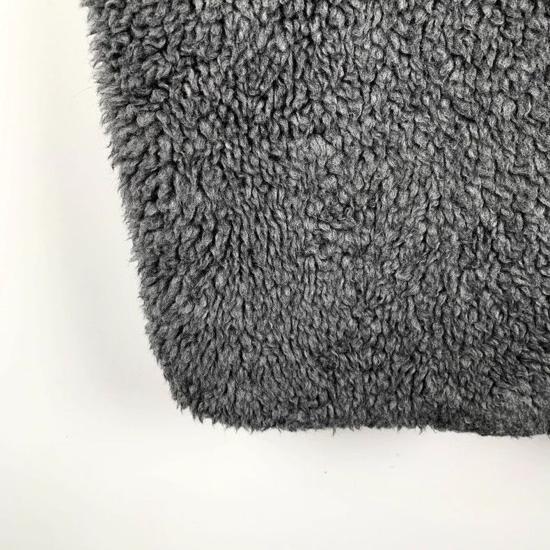 Max Mara Max Mara Teddy Collection Black and Grey Teddy Wool Lapel Size S / US 4 / IT 40 - 5 Thumbnail