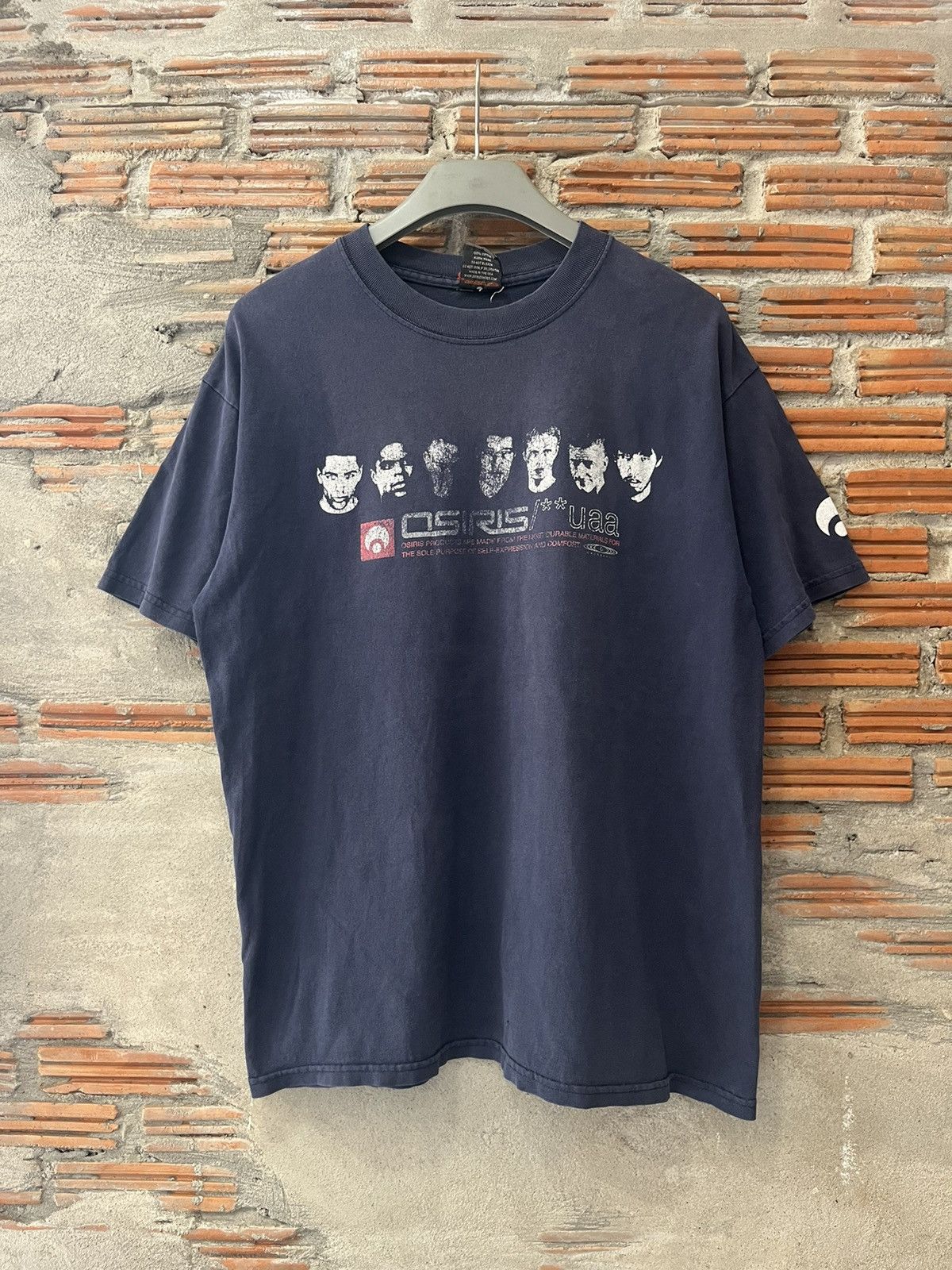 Osiris Vintage OSIRIS/**uaa x 7 Pro Skateboard 90’s T-shirt Size US L / EU 52-54 / 3 - 2 Thumbnail