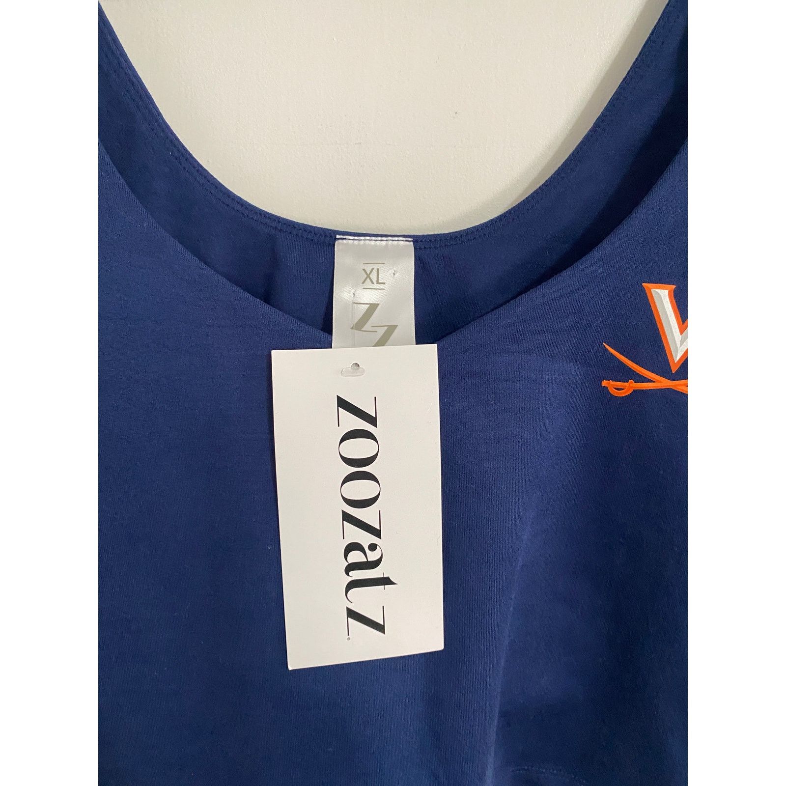 NCAA NWT Virginia Cavaliers Sports Bra/Cropped Tank Size XL Size XL / US 12-14 / IT 48-50 - 3 Thumbnail