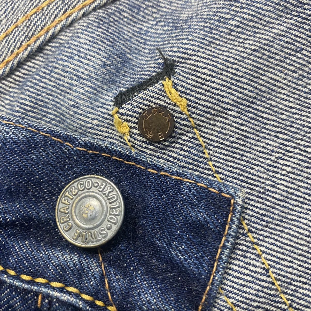 Evisu Evisu Denim Selvedge Distressed Jeans Size US 32 / EU 48 - 18 Thumbnail