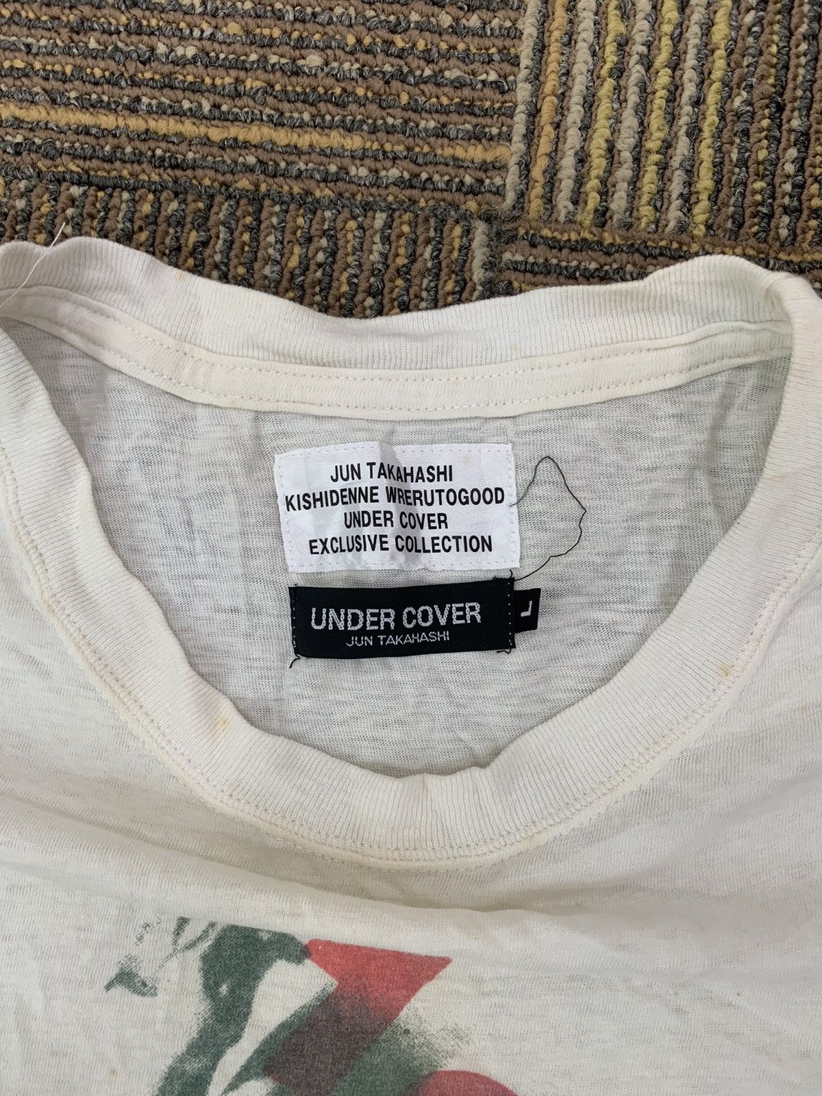 Jun Takahashi × Undercover × Vintage JUN TAKASHI UNDERCOVER KISHIDAN PUNK SHIRT SEX PISTOLS HYS Size US L / EU 52-54 / 3 - 15 Thumbnail