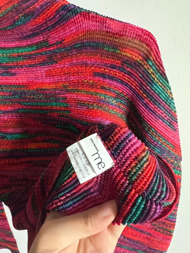 Issey Miyake Issey Miyake ME Striped Turtleneck Sweater Size US M / EU 48-50 / 2 - 4 Thumbnail