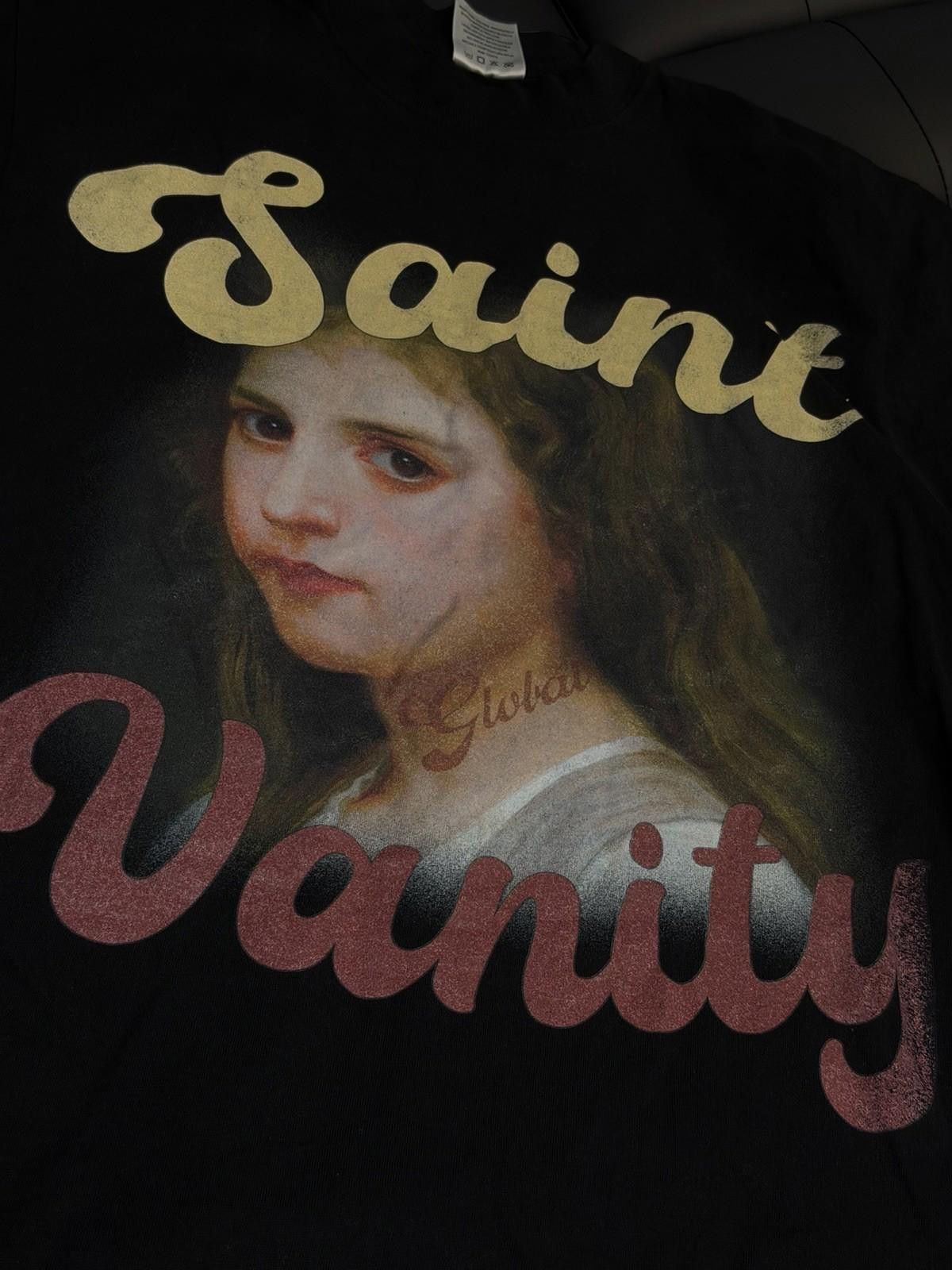 Saint Vanity Size M - Saint Vanity T-shirt 2025 Black/Red Authentic (NEW) Size US M / EU 48-50 / 2 - 4 Thumbnail