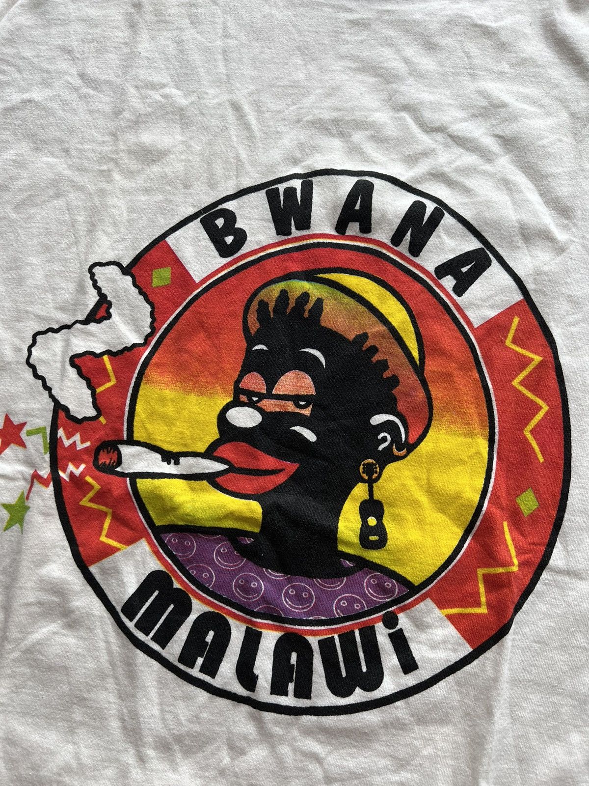 Vintage 🔥Truevintage 1972 bwana malawi made in zimbabwe singlestitch Size US S / EU 44-46 / 1 - 3 Thumbnail