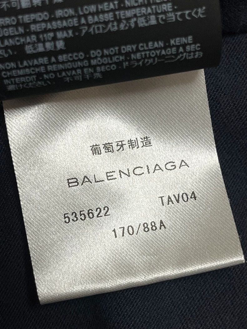 Balenciaga Balenciaga Blue Wheat Spike Charity Short Sleeves Size US XS / EU 42 / 0 - 9 Thumbnail
