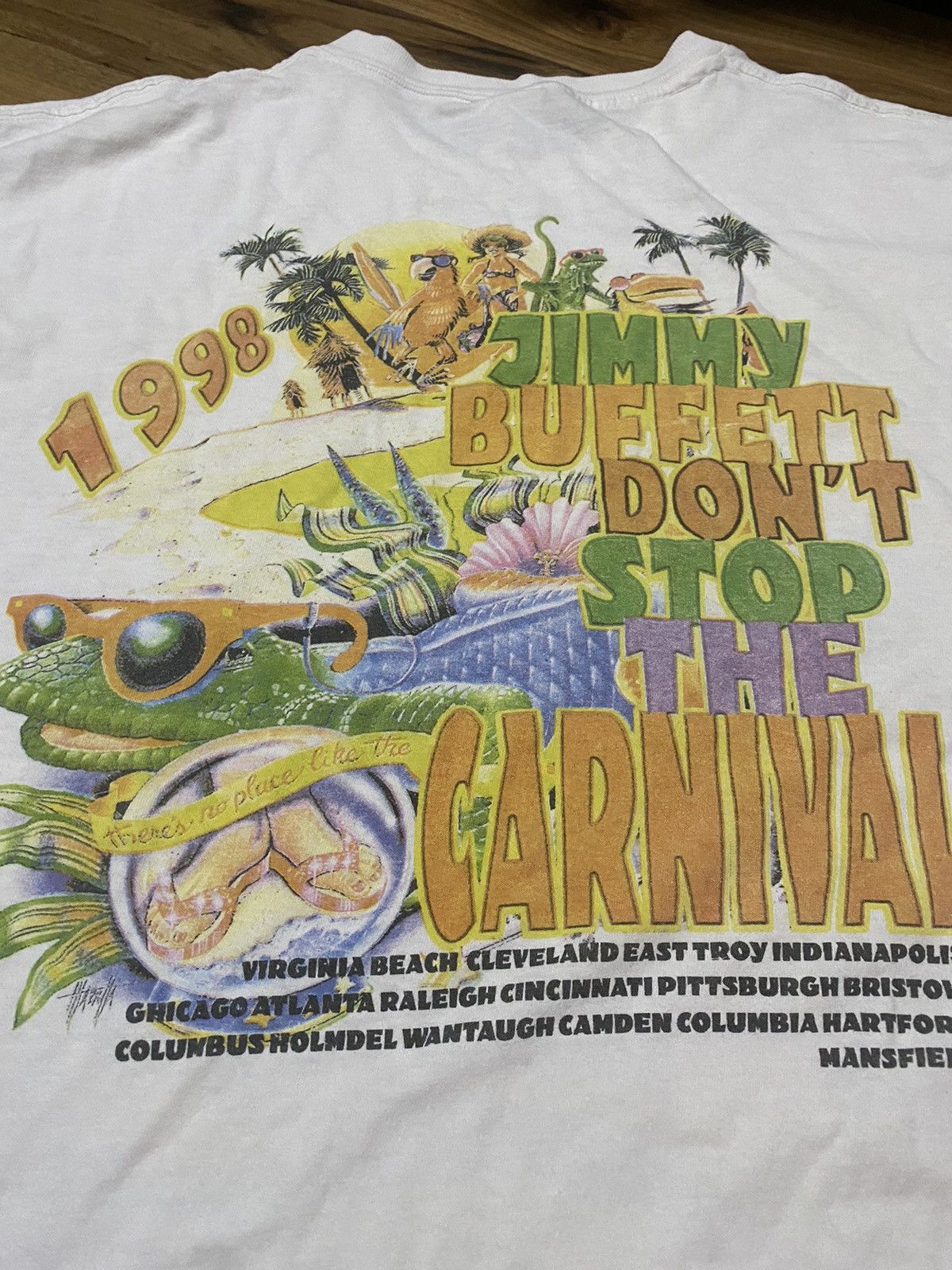 Vintage Vintage Jimmy Buffett Shirt Size US L / EU 52-54 / 3 - 8 Thumbnail