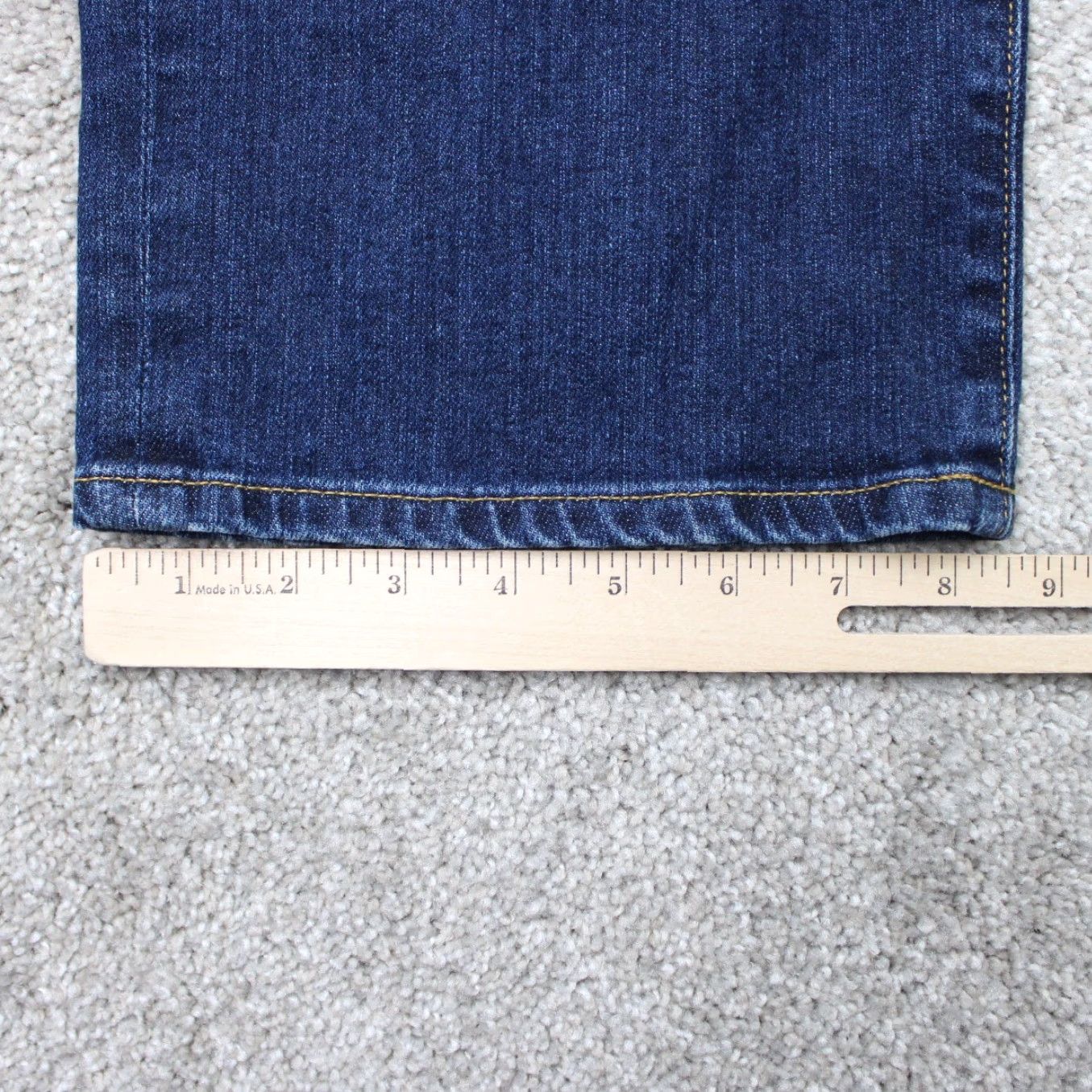 Denime AG Adriano Goldschmied Jeans Mens 41x29 Blue 5-Pocket Denim Straight Classic Vintage: No Size US 42 / EU 58 - 4 Thumbnail