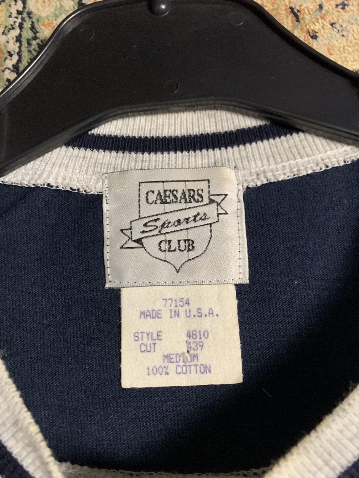 Vintage Vintage 90’s Caesars Club tees Size US M / EU 48-50 / 2 - 7 Thumbnail