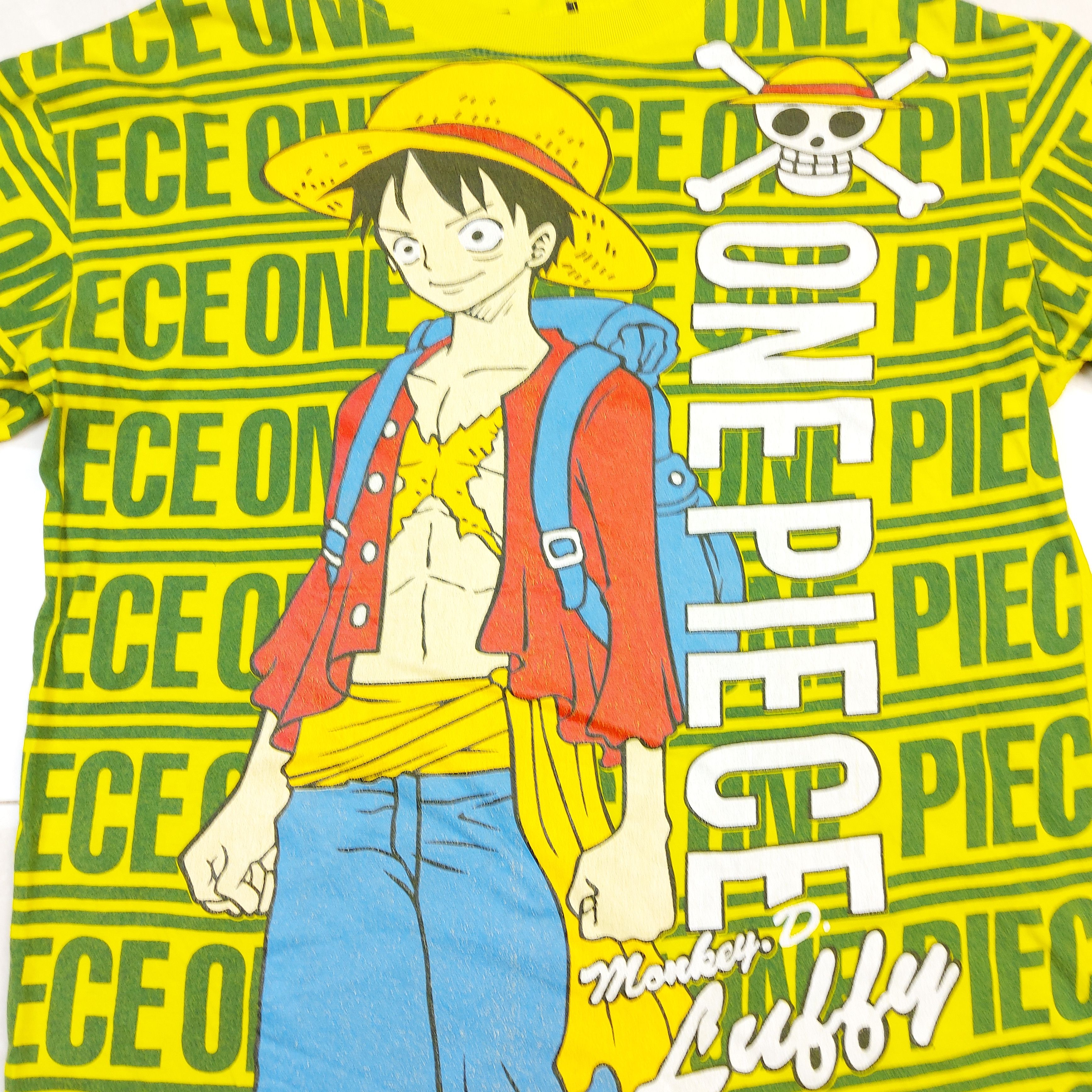 Anime Vintage Y2K One Piece Monkey D Luffy Anime AOP TEE Size US M / EU 48-50 / 2 - 7 Thumbnail