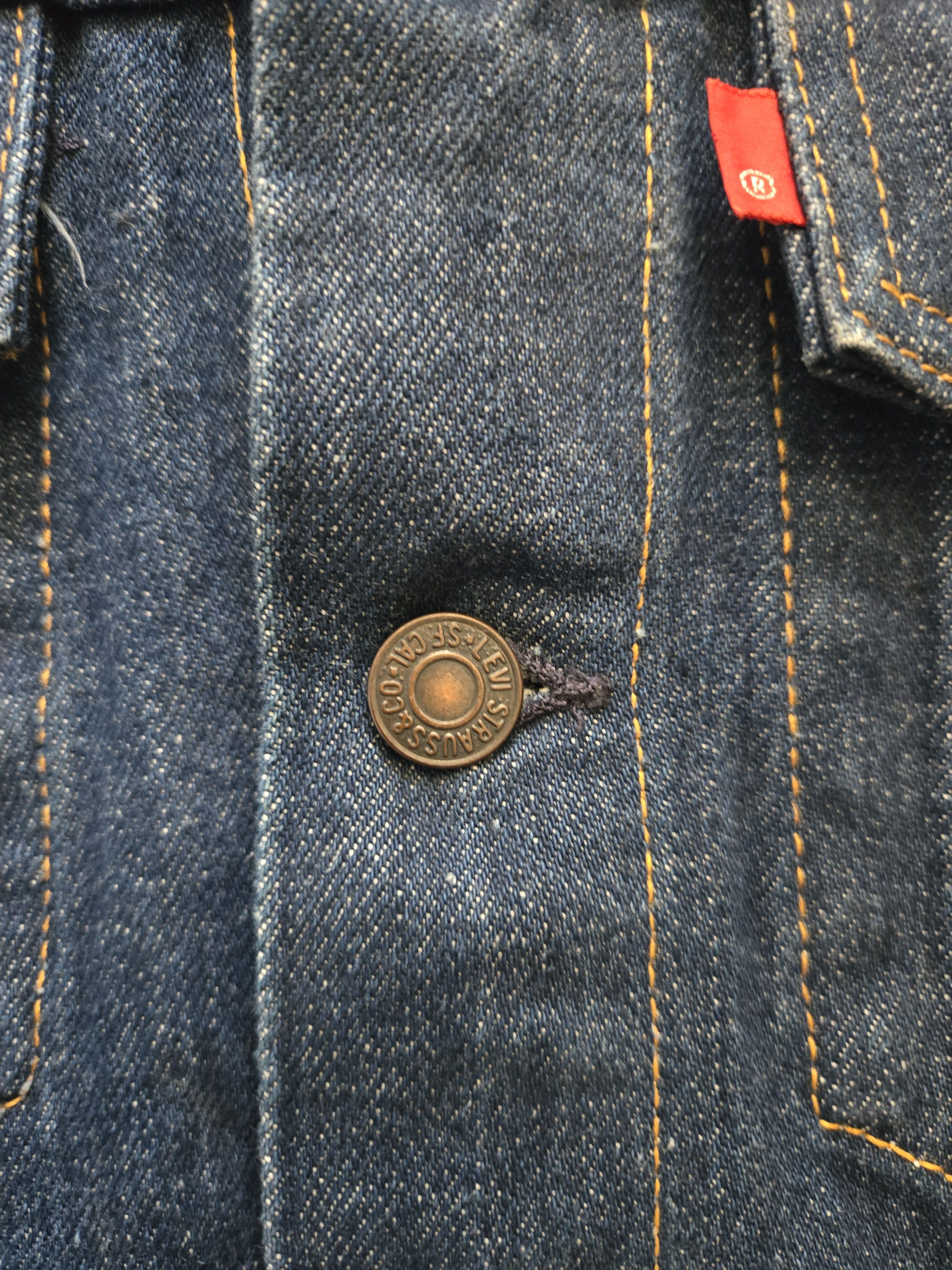 Levi's Vtg 70/80s Levis Type 3 70505 38 Made In Japan One Wash Size US S / EU 44-46 / 1 - 3 Thumbnail