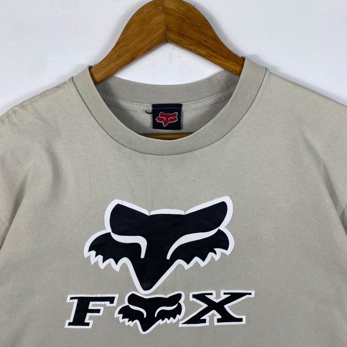 Fox Racing Vintage 00s FOX RACING Logo Graphic Tee Shirt Extra Large Size US XL / EU 56 / 4 - 2 Thumbnail
