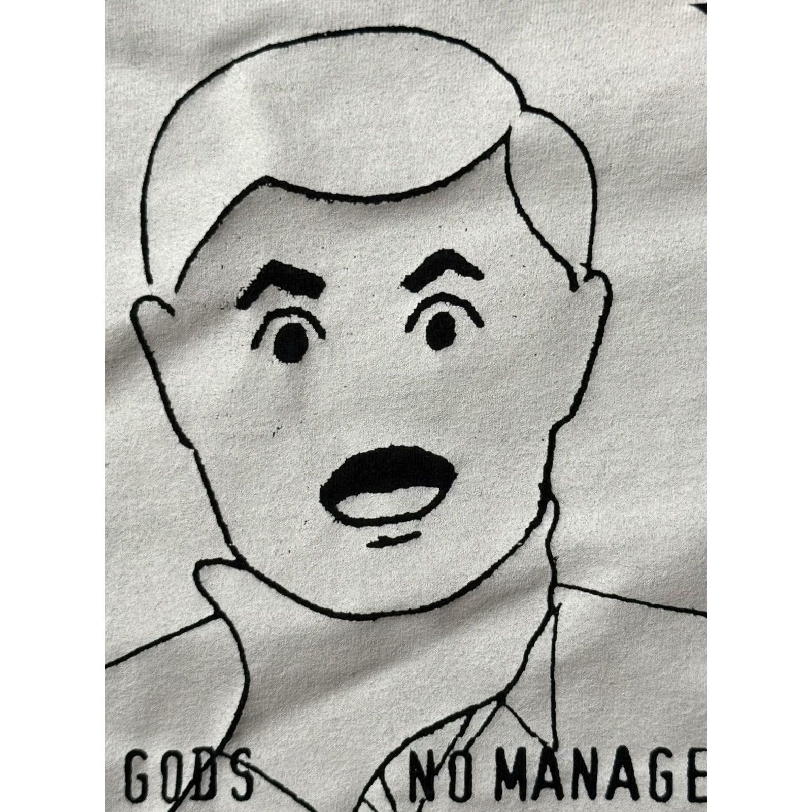 Gildan VINTAGE Choking Victim No Gods/No Managers Longsleeve Shirt L Black Nike? Size US L / EU 52-54 / 3 - 5 Thumbnail