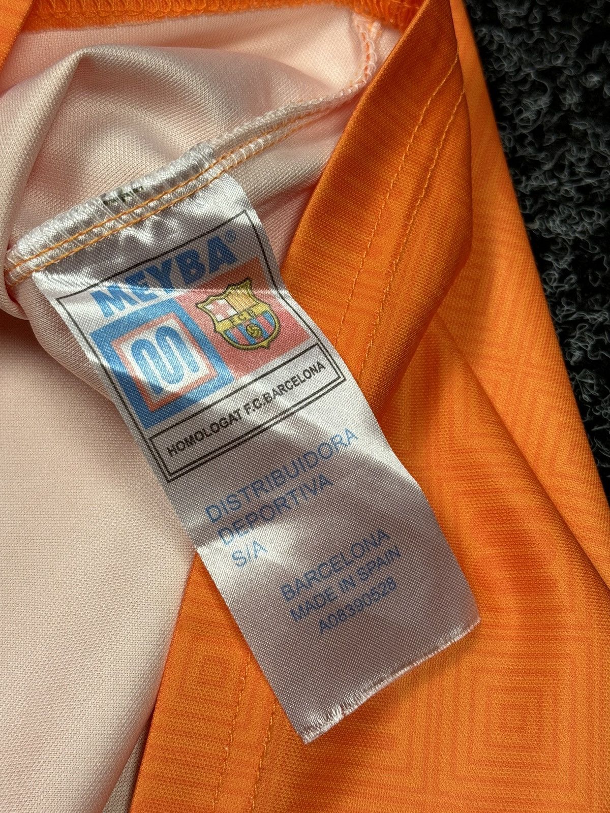 Other Meyba soccer jersey tee FBC Barcelona style 1992 size XL Size US XL / EU 56 / 4 - 7 Thumbnail