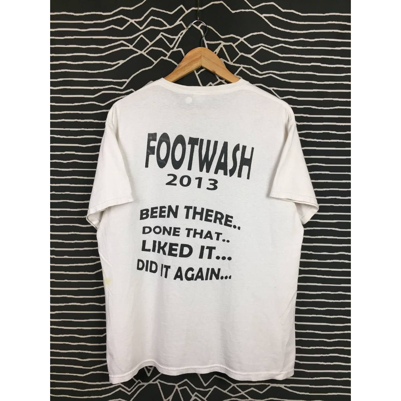 Delta × Vintage Vtg Y2K Footwash 2013 Uniontown Alabama Festival Tee Size US L / EU 52-54 / 3 - 13 Thumbnail