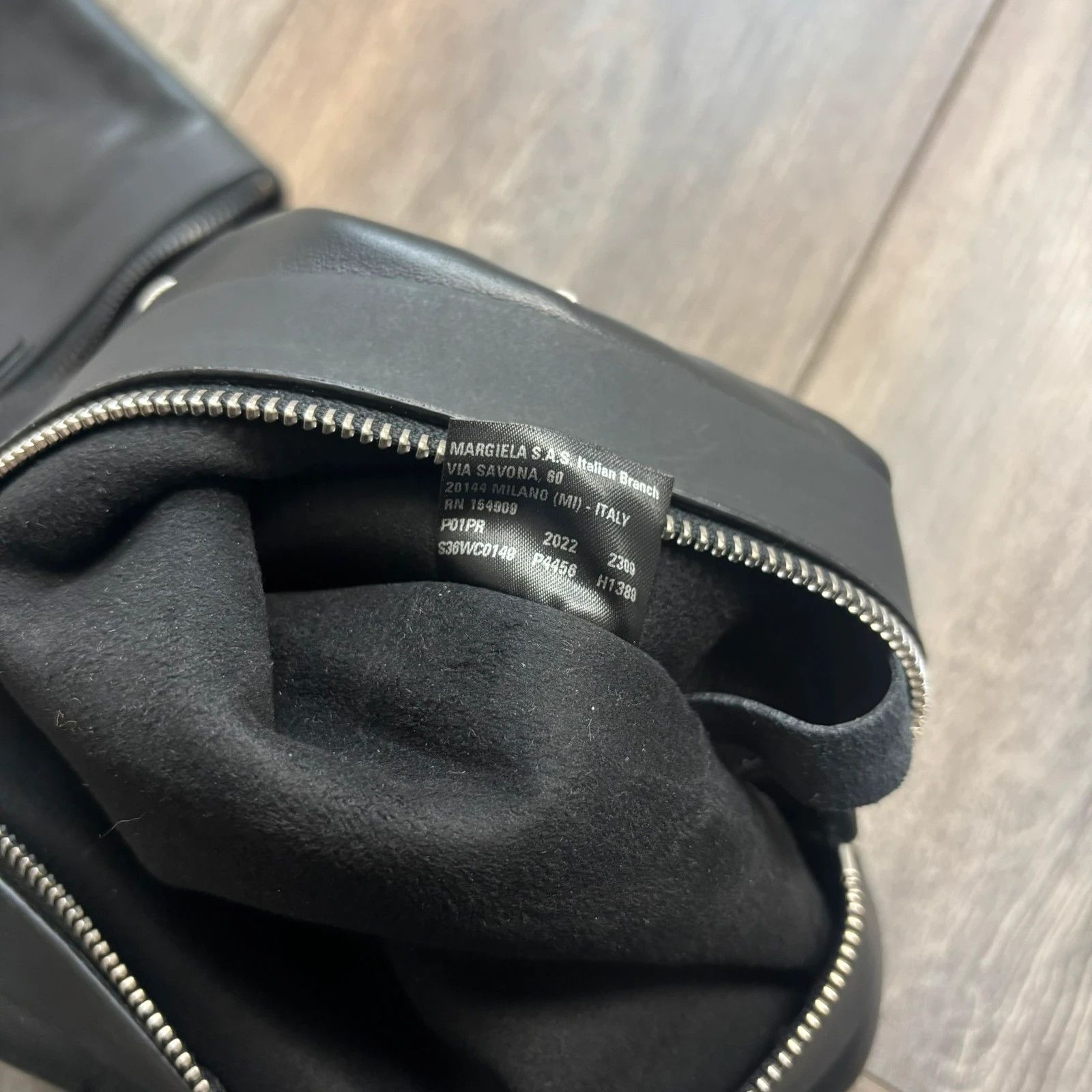 Maison Margiela Maison Margiela calf leather tote bag with pouch Size ONE SIZE - 9 Thumbnail