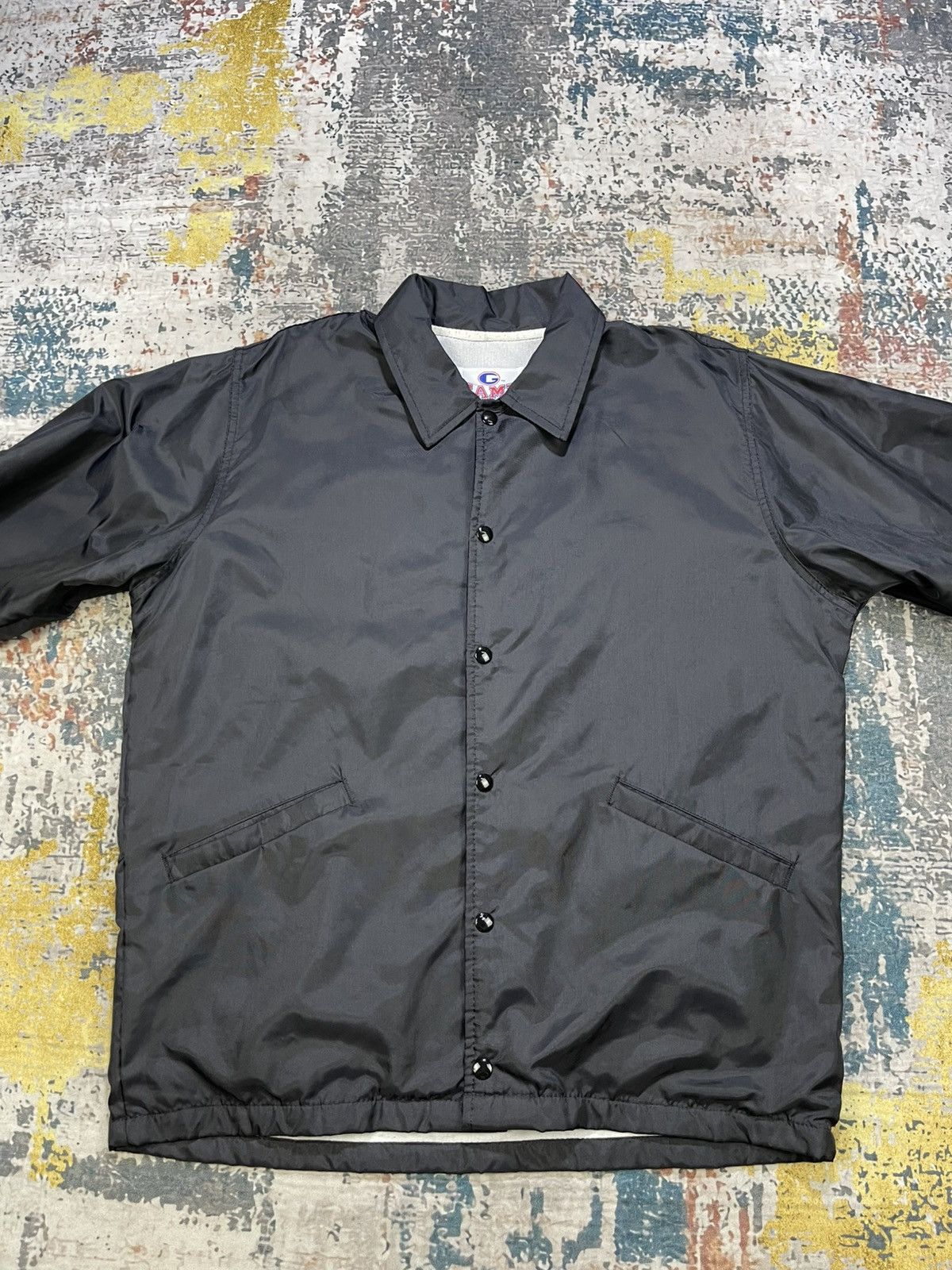 Vintage Vtg Game Sportswear USA Plain Coach Jacket Size US M / EU 48-50 / 2 - 2 Thumbnail