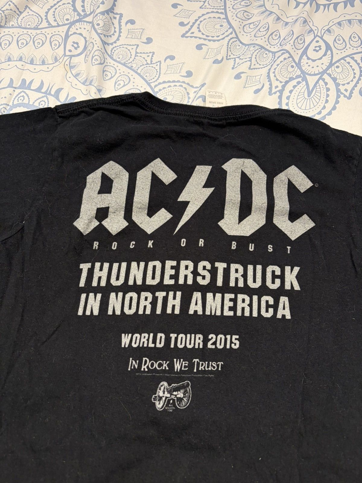 Vintage AC/DC Shirt W Medium Size M / US 6-8 / IT 42-44 - 4 Thumbnail