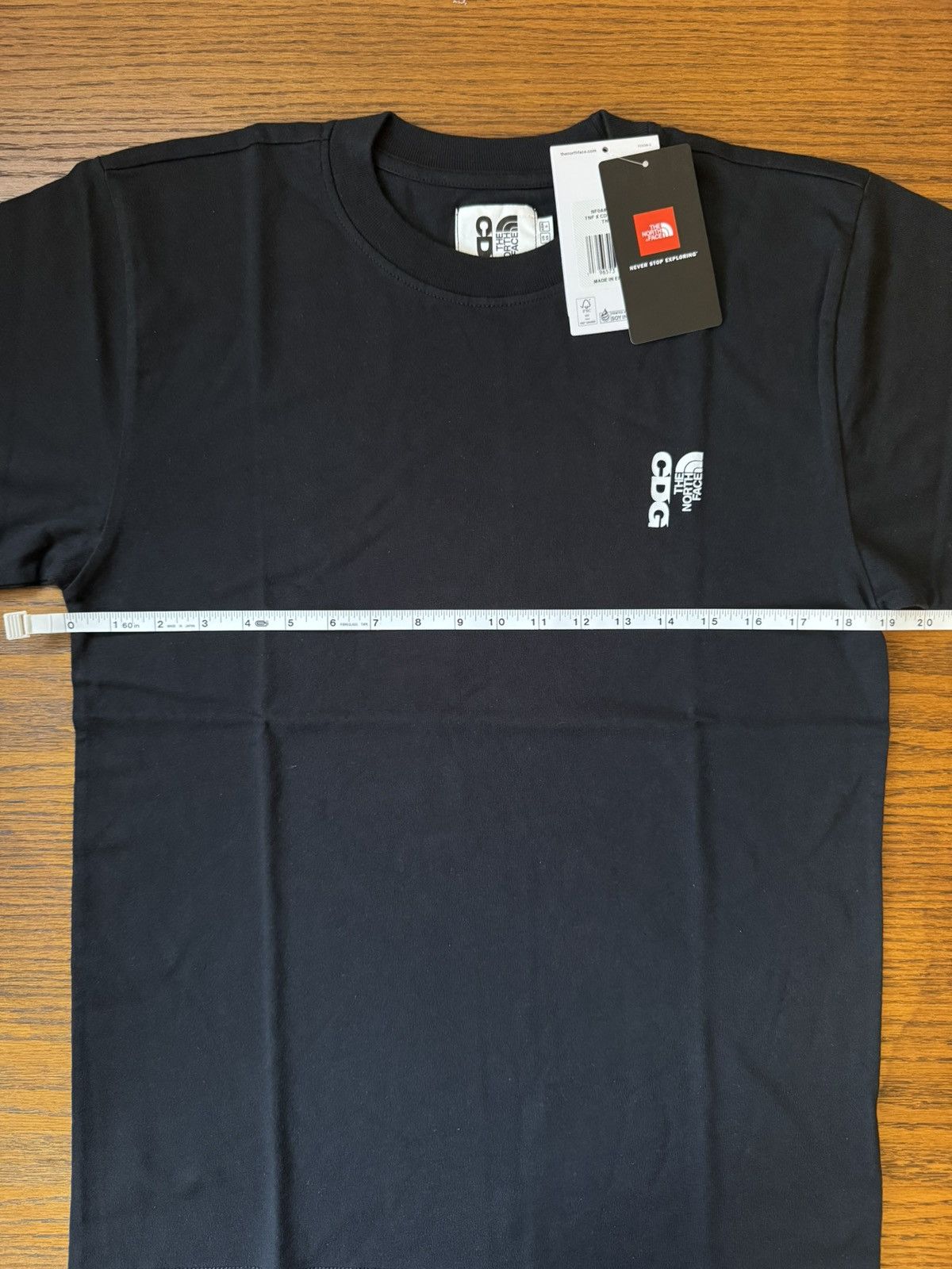 CDG by Comme des Garcons × The North Face CDG The North Face Icon T-Shirt Black Size US S / EU 44-46 / 1 - 4 Thumbnail
