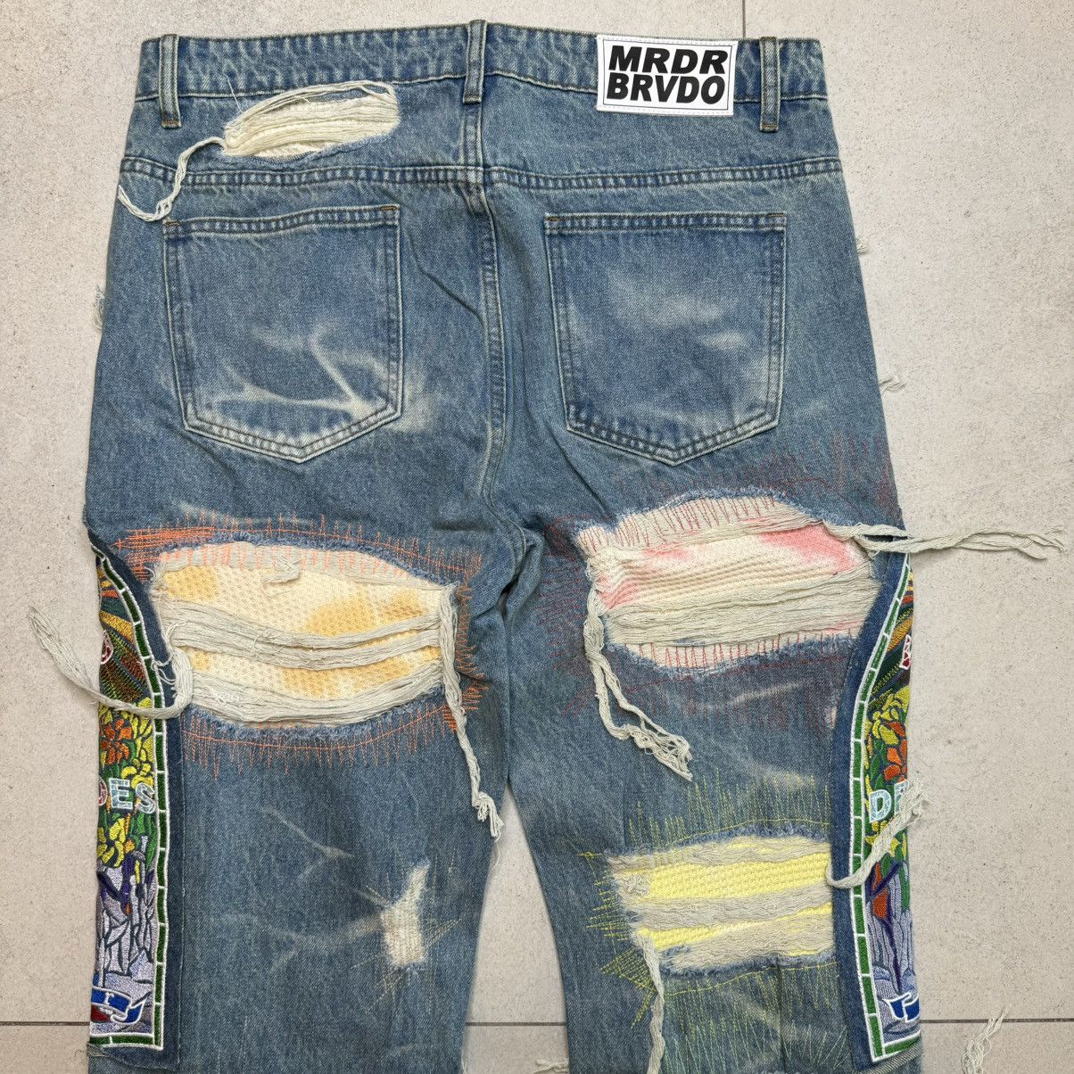 Who Decides War Who decides war roygbiv fusion denim sky/multi Size US 30 / EU 46 - 3 Thumbnail