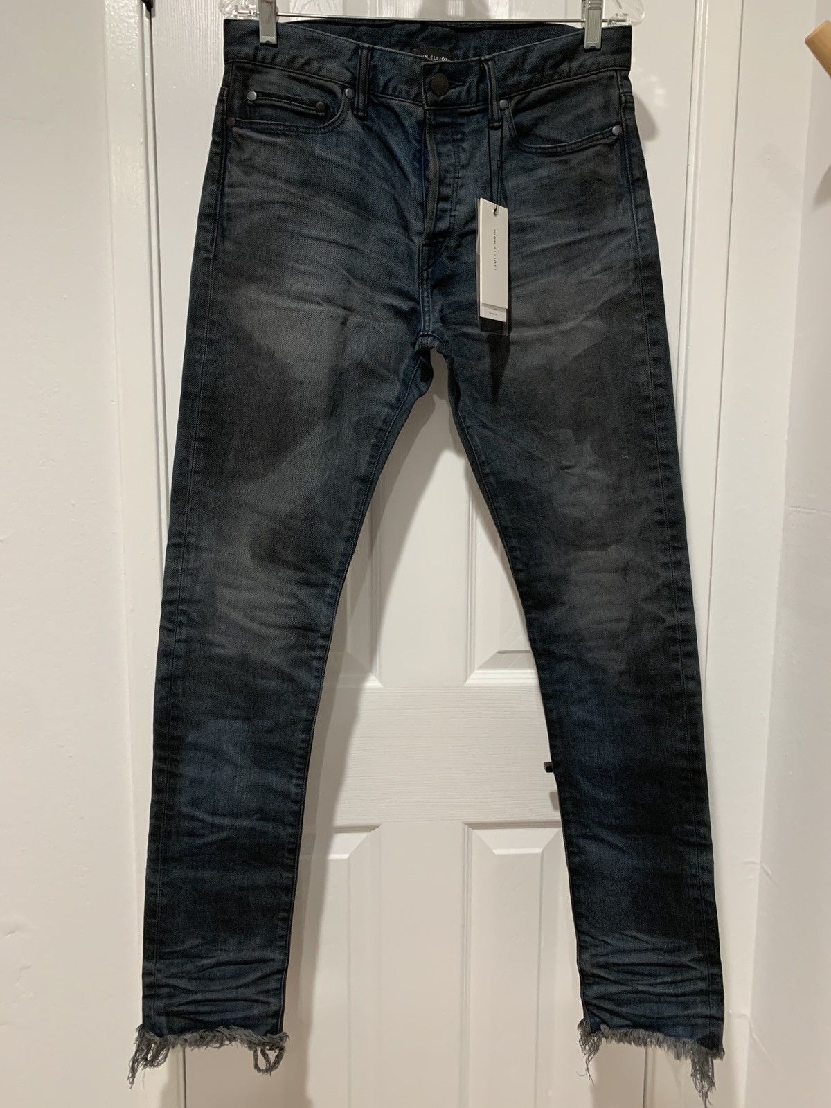 image of John Elliott The Cast 2 Ash Denim Raw Hem 30, Men's