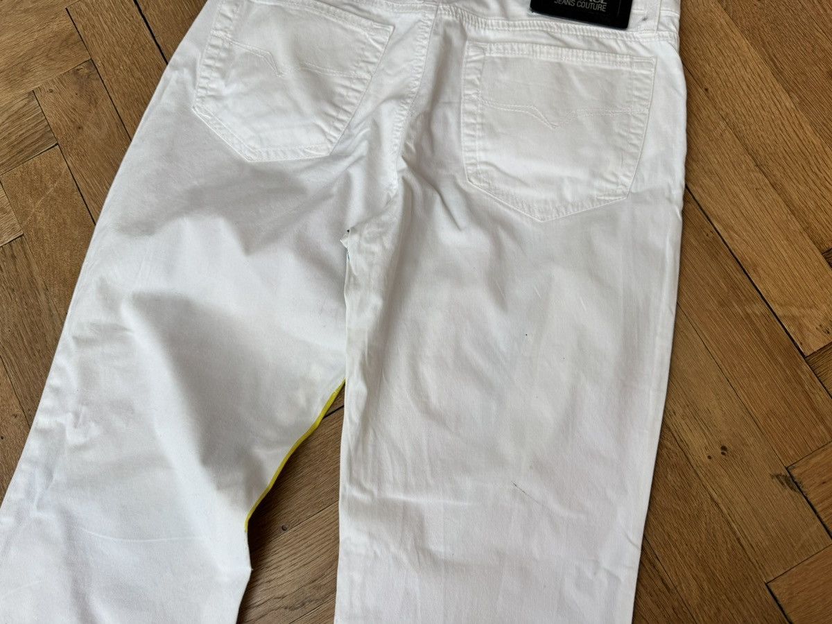 Versace × Versace Jeans Couture Vintage Versace Jeans Couture Crazy Painted Logo Jeans 28 Size 28" / US 6 / IT 42 - 12 Thumbnail