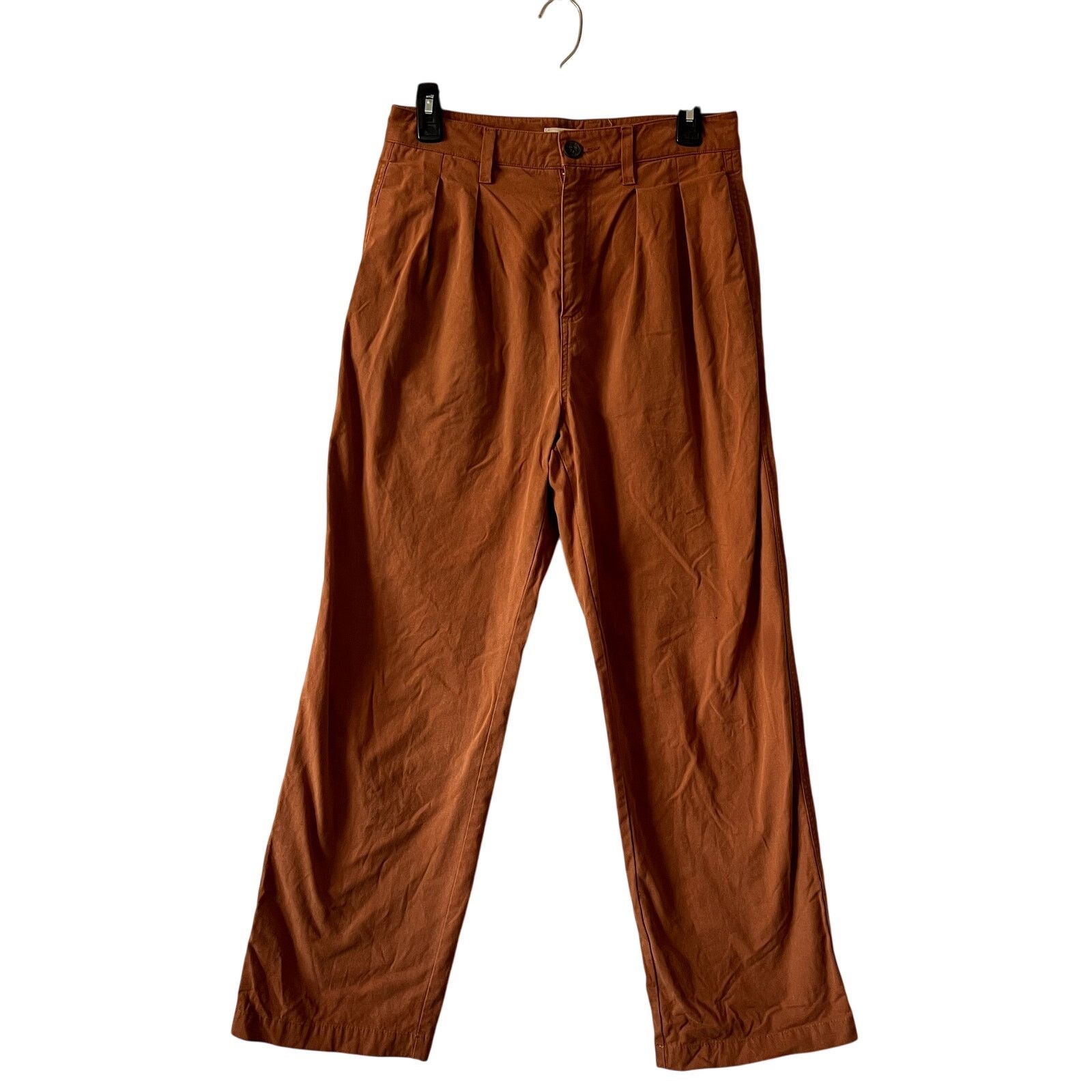 Mara Hoffman Mara Hoffman cotton pants straight size 4 brown Size 27" / US 4 / IT 40 - 1 Thumbnail