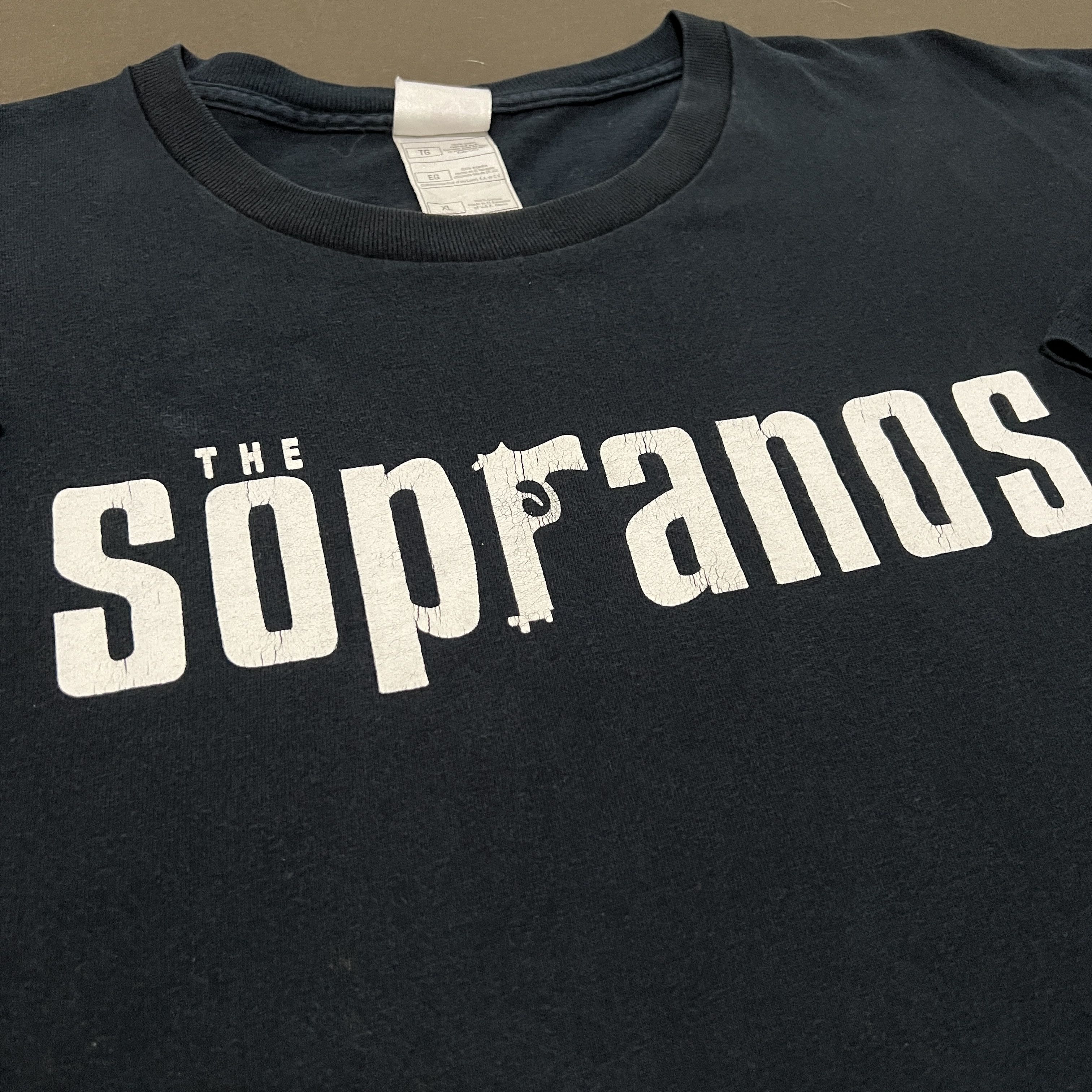 Vintage Y2K Sopranos Movie Tee God Father bootleg XL