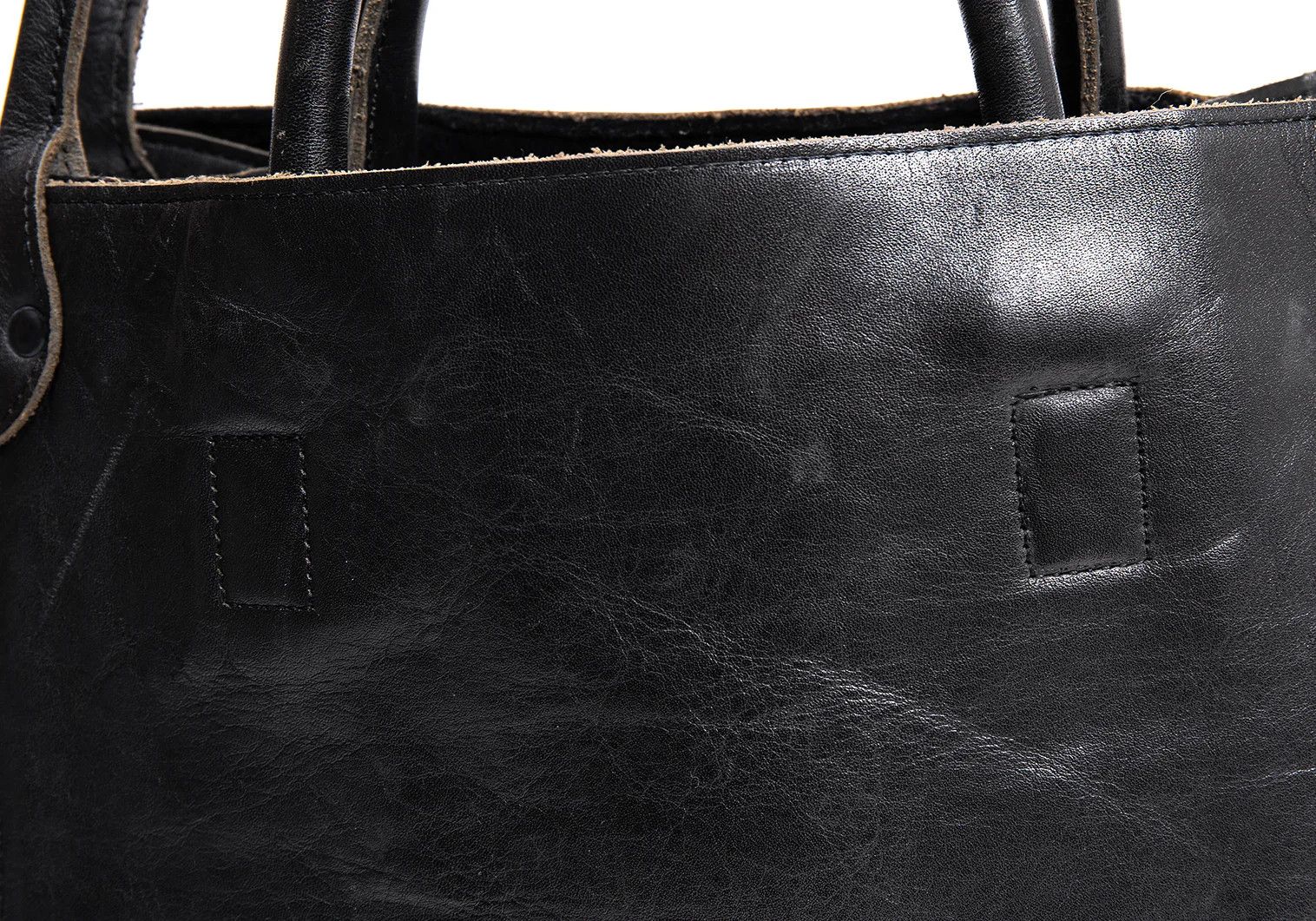 Yohji Yamamoto Yohji Yamamoto Leather 2WAY Shoulder Bag Black Size ONE SIZE - 13 Thumbnail